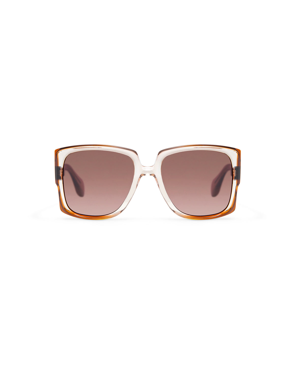 REVIVRE 44: Cuadrada Acetato Blanco sunglasses by GIGI STUDIOS 8012