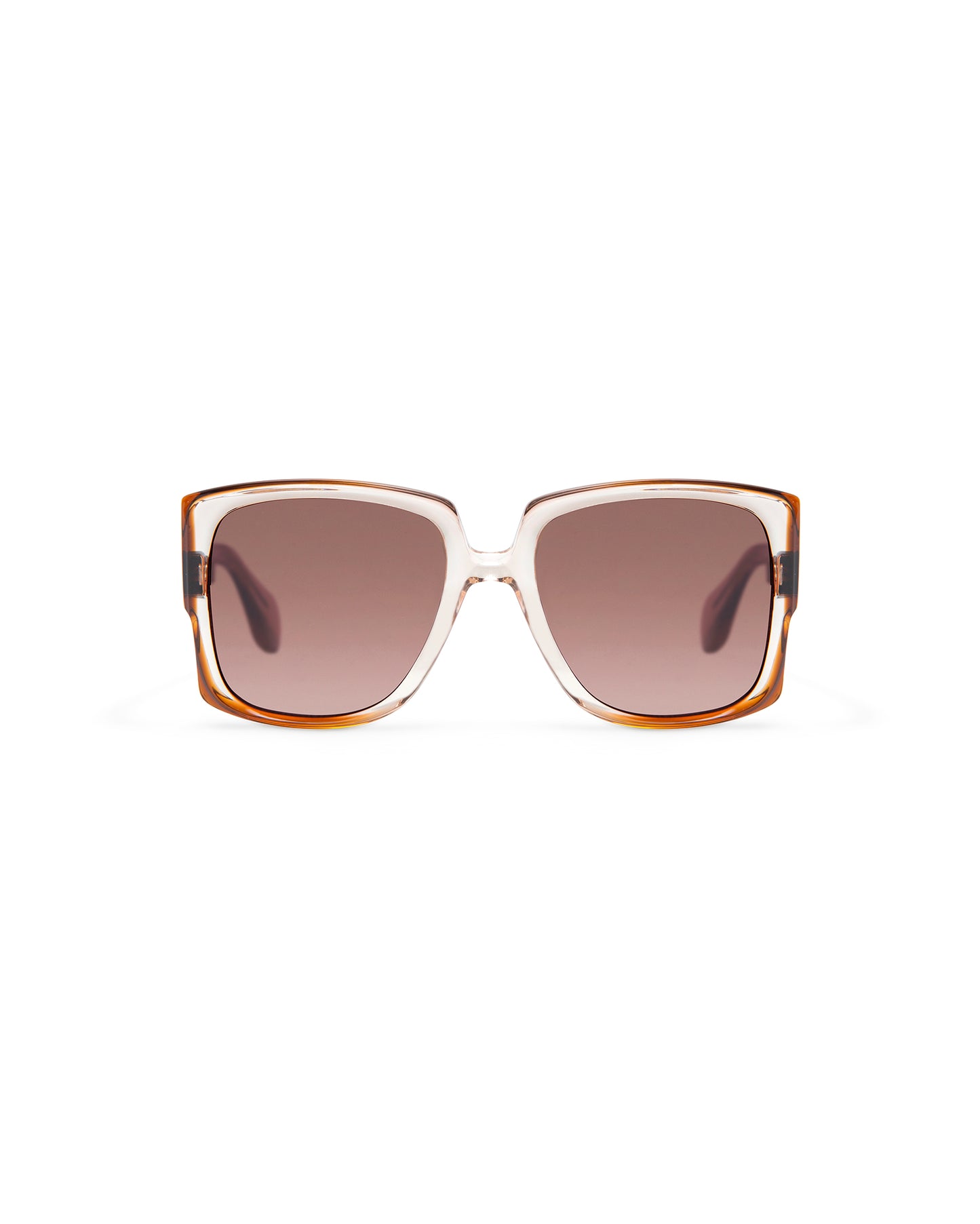 REVIVRE 44: Cuadrada Acetato Blanco sunglasses by GIGI STUDIOS 8012