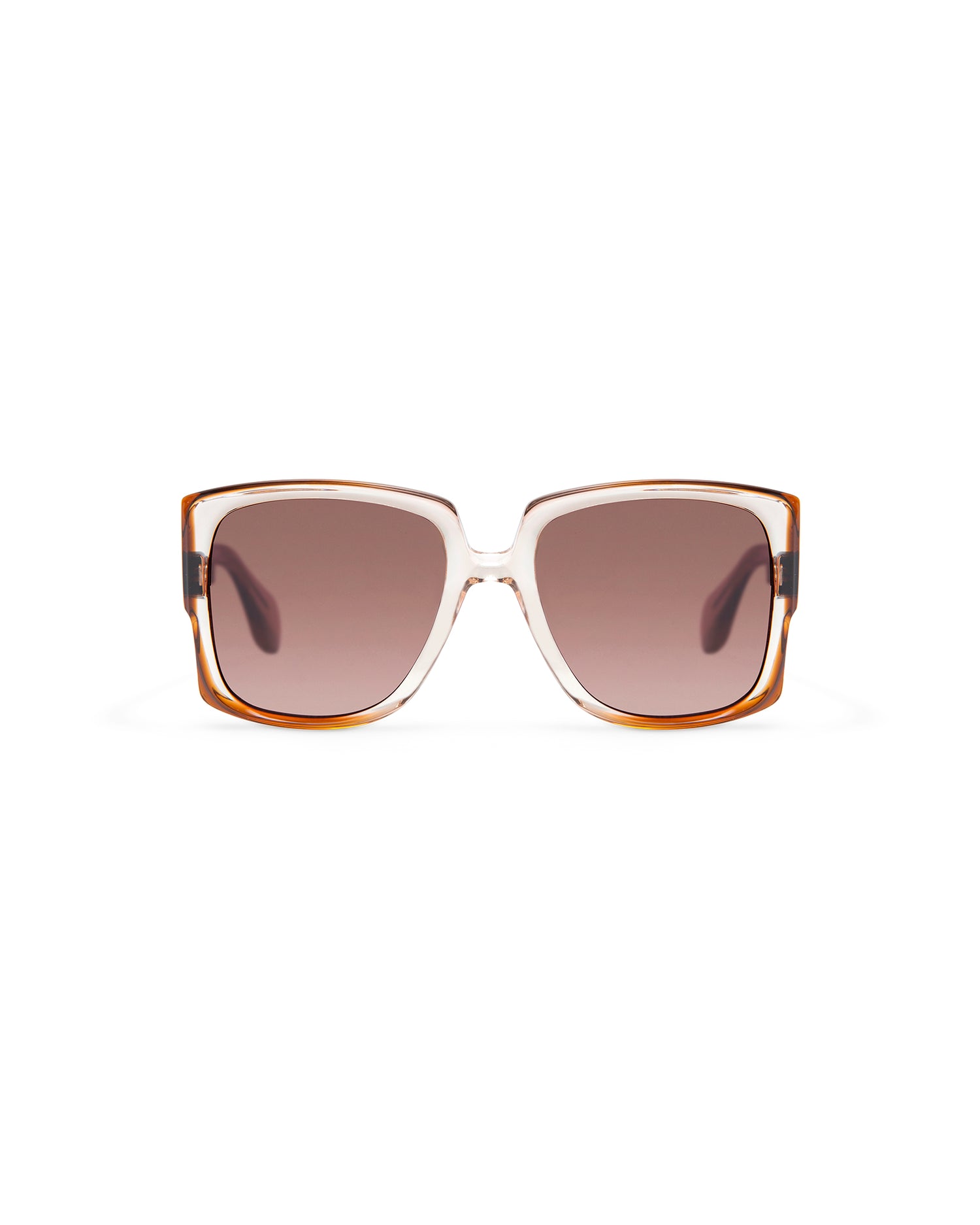 REVIVRE 44: Cuadrada Acetato Blanco sunglasses by GIGI STUDIOS 8012