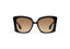 REVIVRE 45: Cat Eye Acetato Noir sunglasses by GIGI STUDIOS 8014