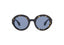 REVIVRE 46: Redondas Acetato Noir sunglasses by GIGI STUDIOS 8018