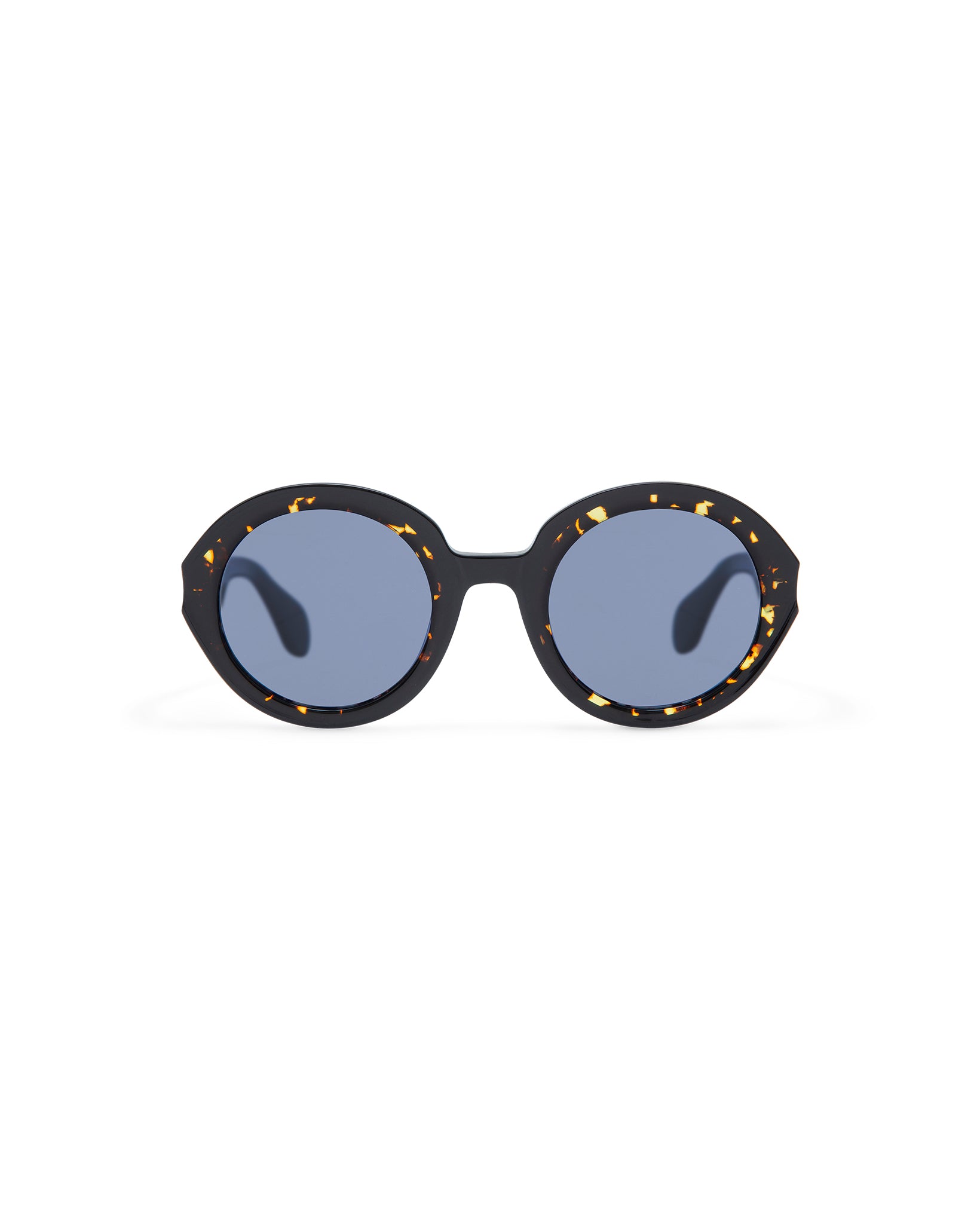 REVIVRE 46: Redondas Acetato Noir sunglasses by GIGI STUDIOS 8018