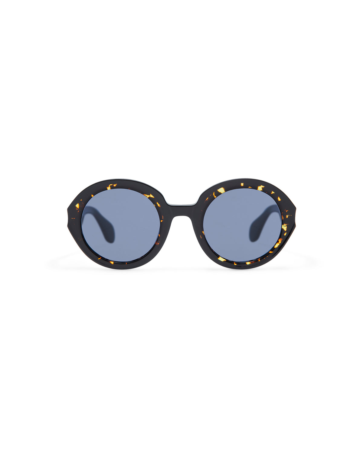 REVIVRE 46: Redondas Acetato Noir sunglasses by GIGI STUDIOS 8018