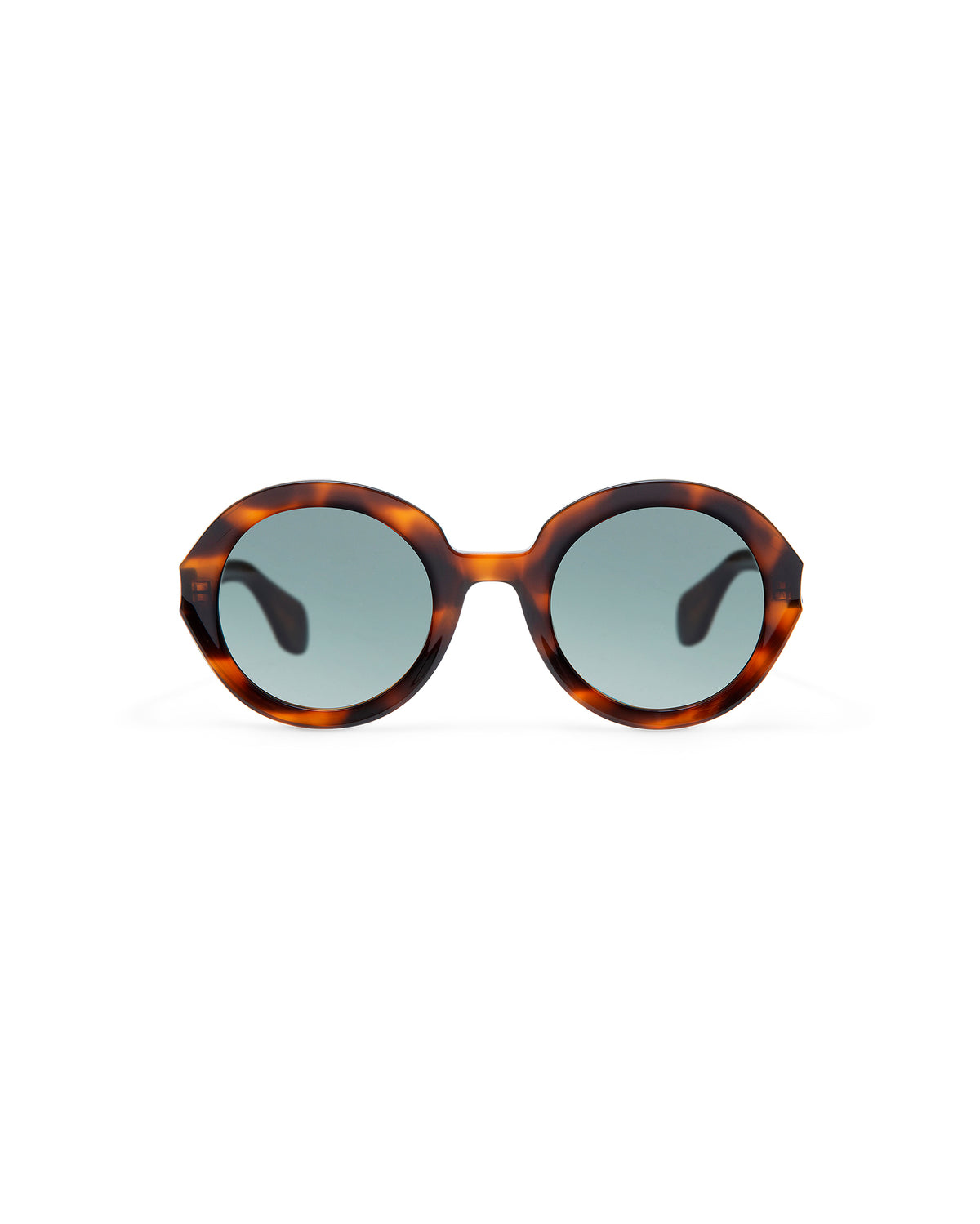 REVIVRE 46: Redondas Acetato Havana sunglasses by GIGI STUDIOS 8019