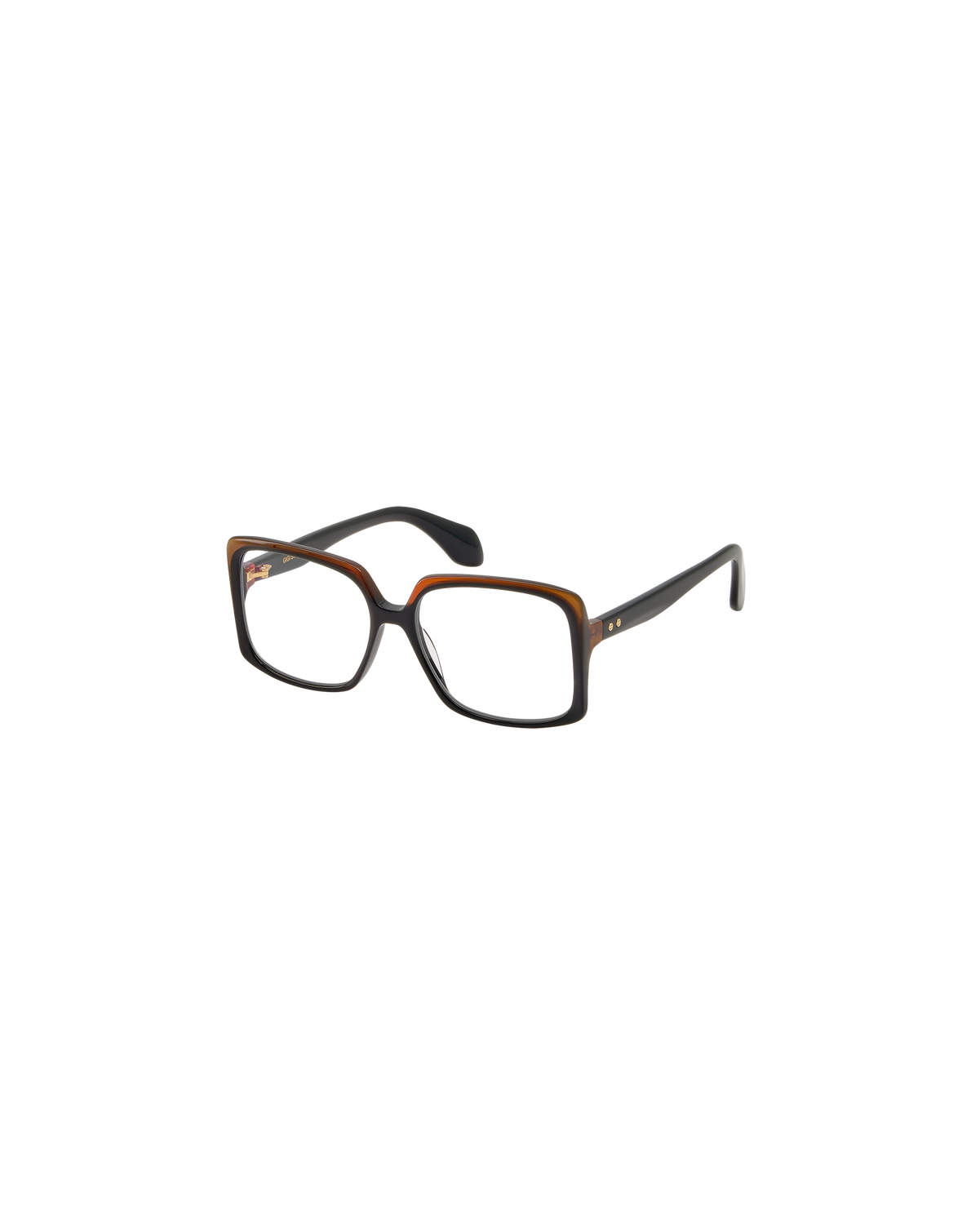 AYRA: Cuadrada Acetato Noir optical glasses by GIGI STUDIOS 8729