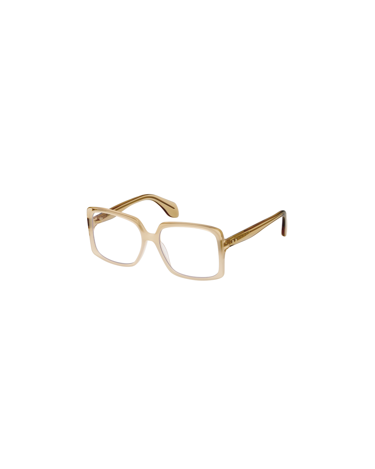 AYRA: Cuadrada Acetato Marrón optical glasses by GIGI STUDIOS 8731