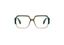 NEIRA: Geométricas Acetato Verde optical glasses by GIGI STUDIOS 8339