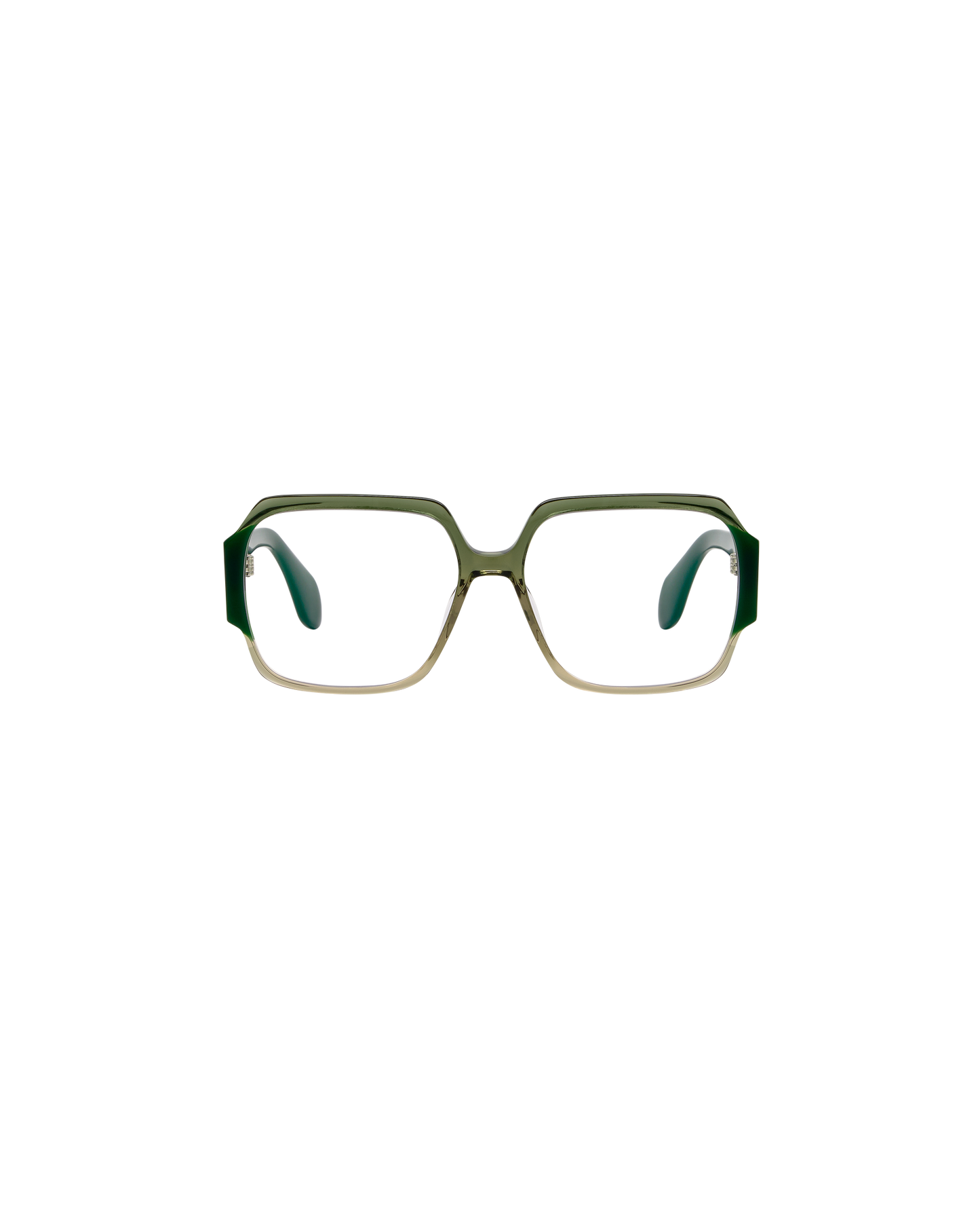 NEIRA: Geométricas Acetato Verde optical glasses by GIGI STUDIOS 8339