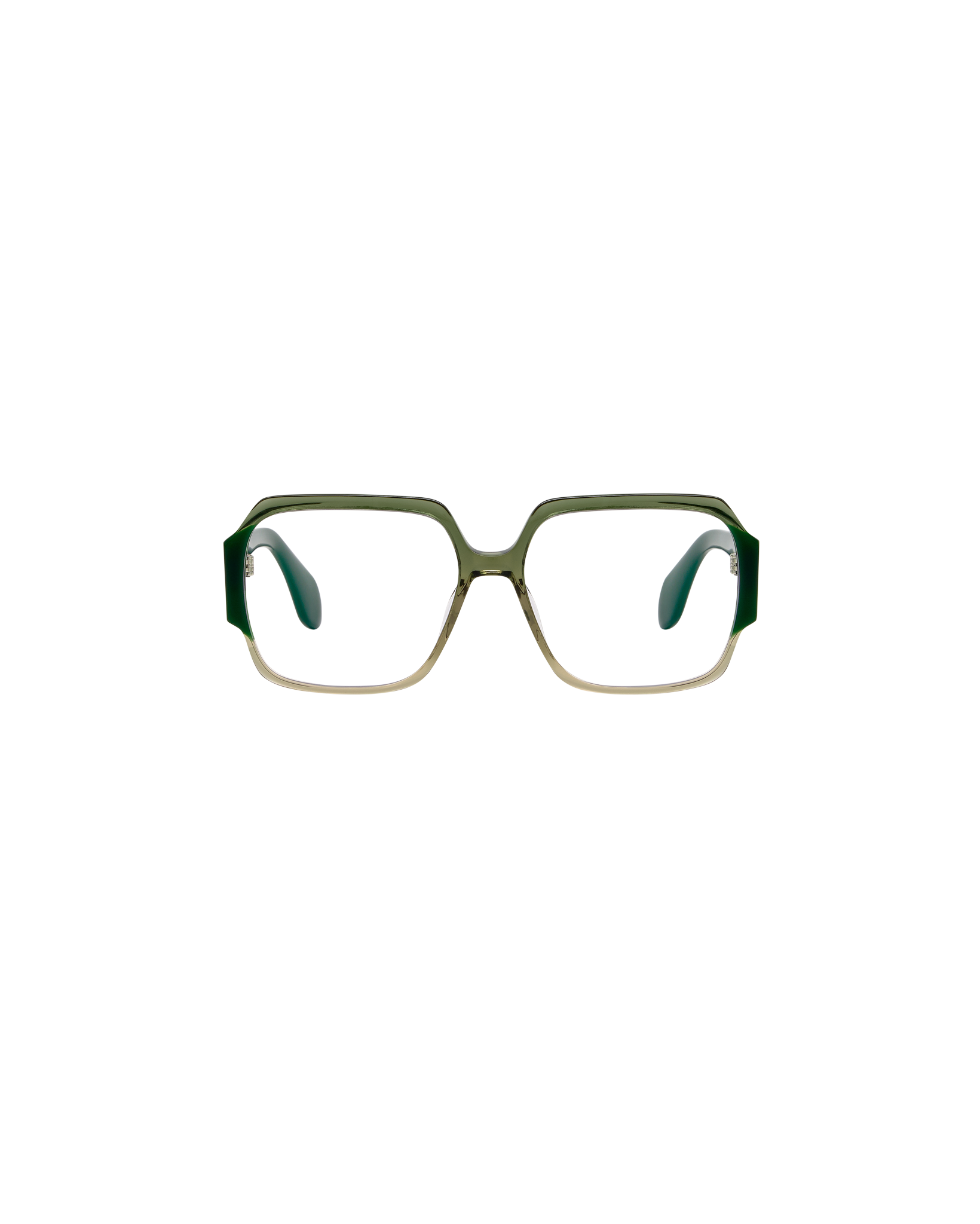 NEIRA: Geométricas Acetato Verde optical glasses by GIGI STUDIOS 8339