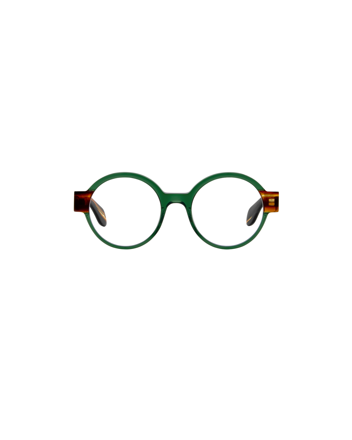 CELENE: Redondas Acetato Verde optical glasses by GIGI STUDIOS 8343
