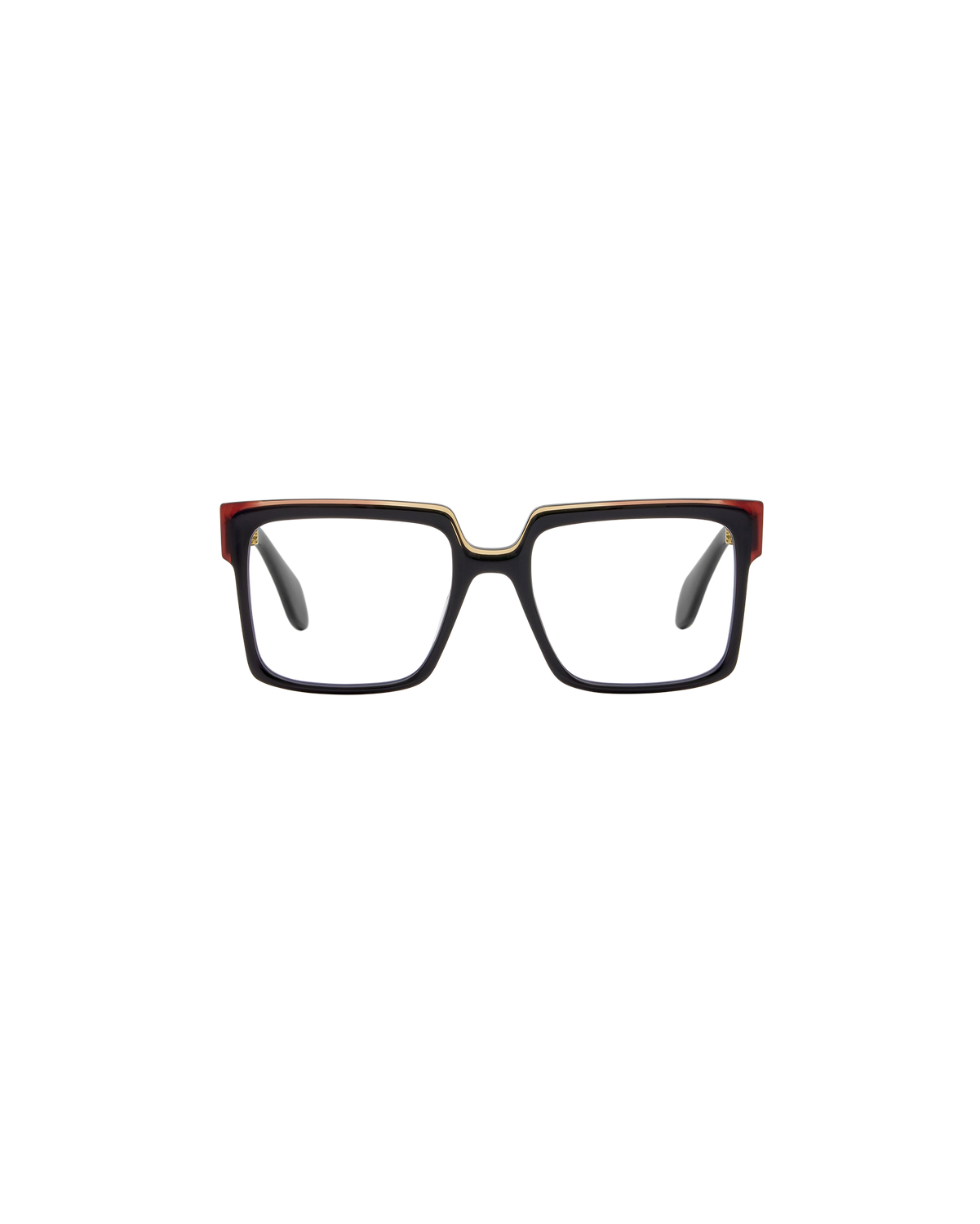CLAIRE: Cuadrada Acetato Noir optical glasses by GIGI STUDIOS 8345