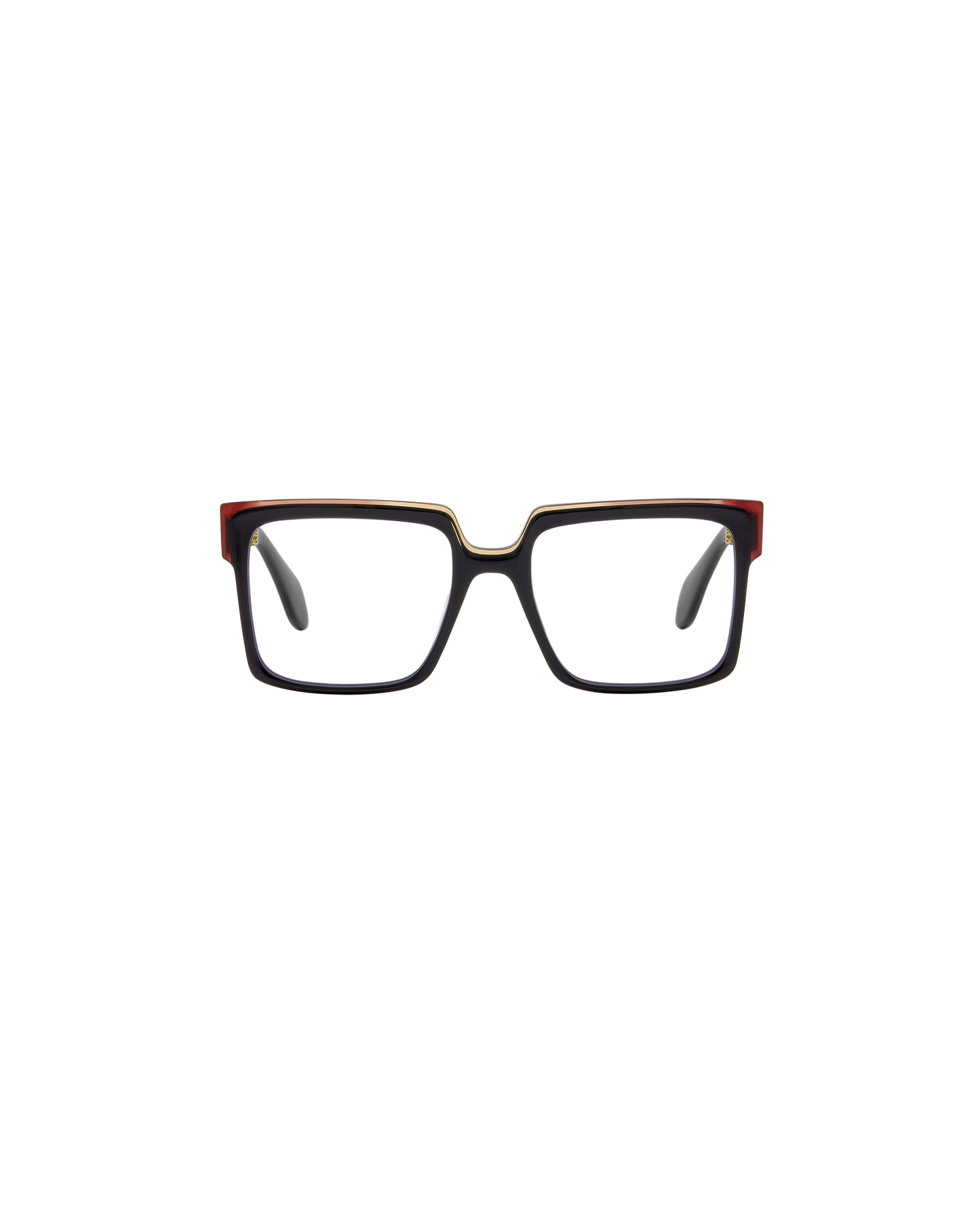CLAIRE: Cuadrada Acetato Noir optical glasses by GIGI STUDIOS 8345