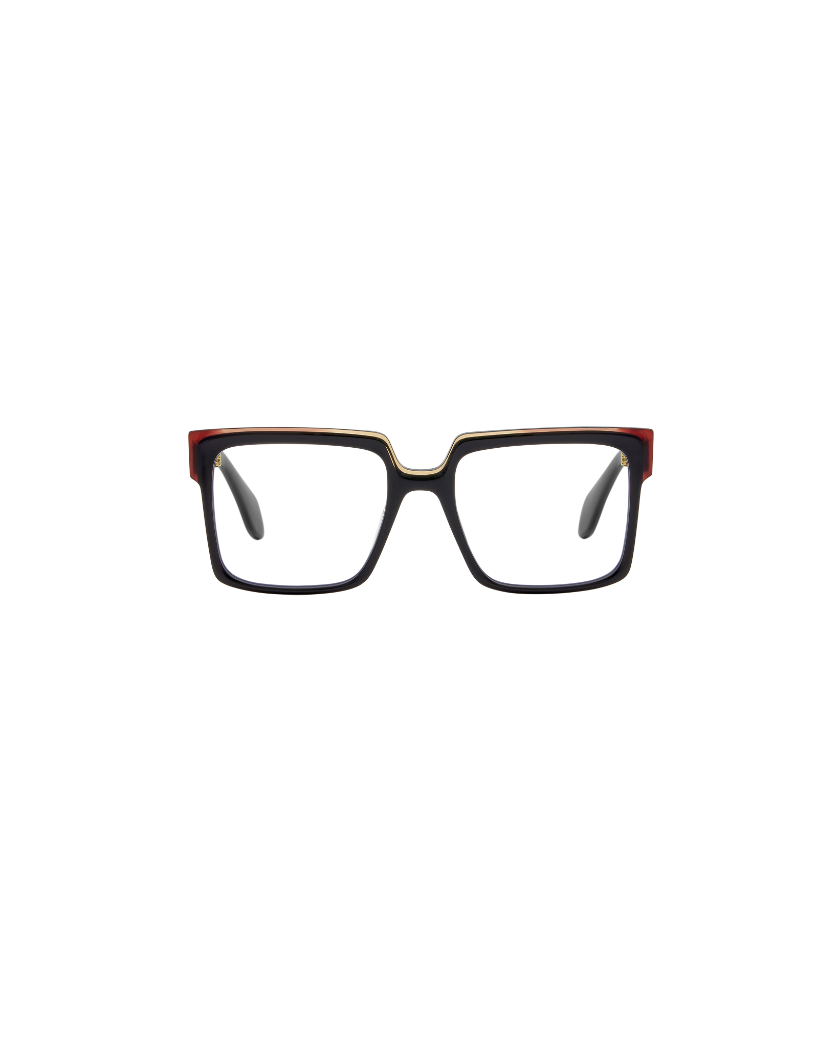 CLAIRE: Cuadrada Acetato Noir optical glasses by GIGI STUDIOS 8345