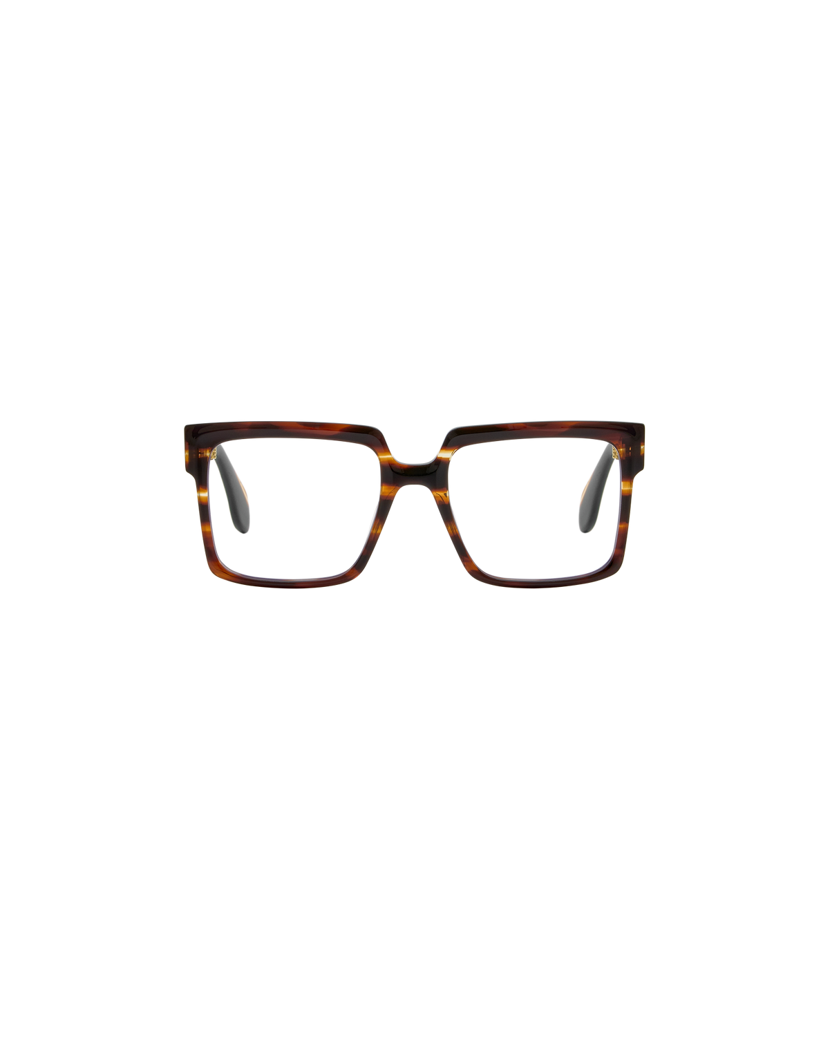 CLAIRE: Cuadrada Acetato Havana optical glasses by GIGI STUDIOS 8346