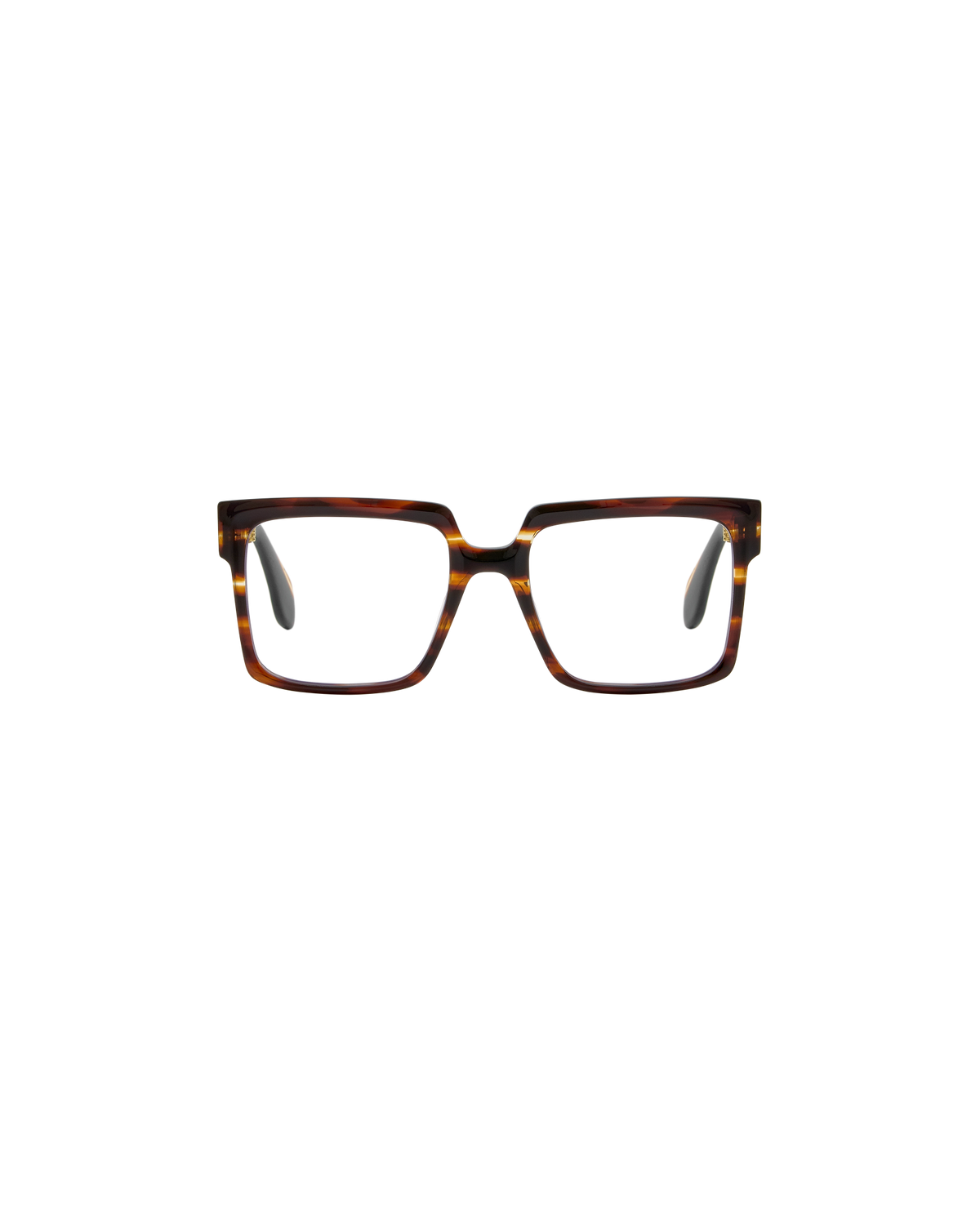 CLAIRE: Cuadrada Acetato Havana optical glasses by GIGI STUDIOS 8346