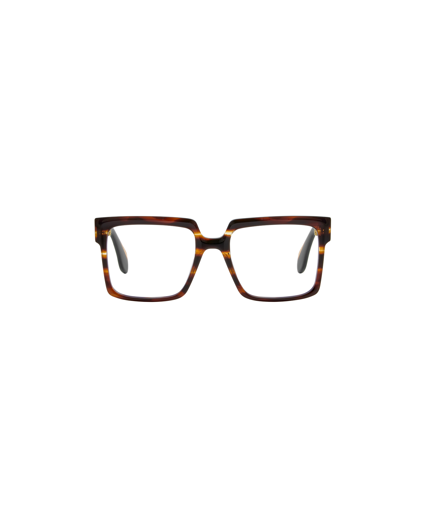 CLAIRE: Cuadrada Acetato Havana optical glasses by GIGI STUDIOS 8346