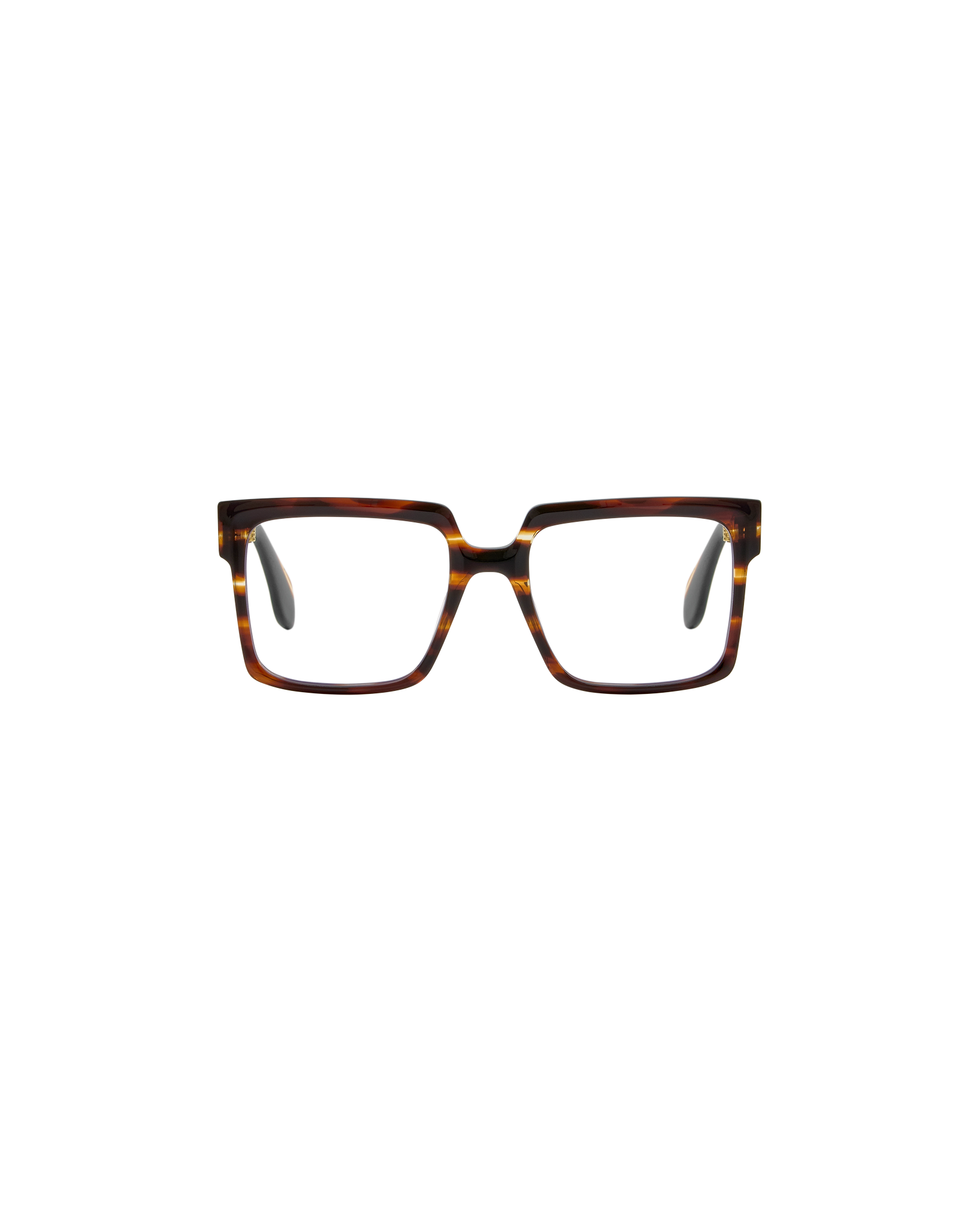 CLAIRE: Cuadrada Acetato Havana optical glasses by GIGI STUDIOS 8346