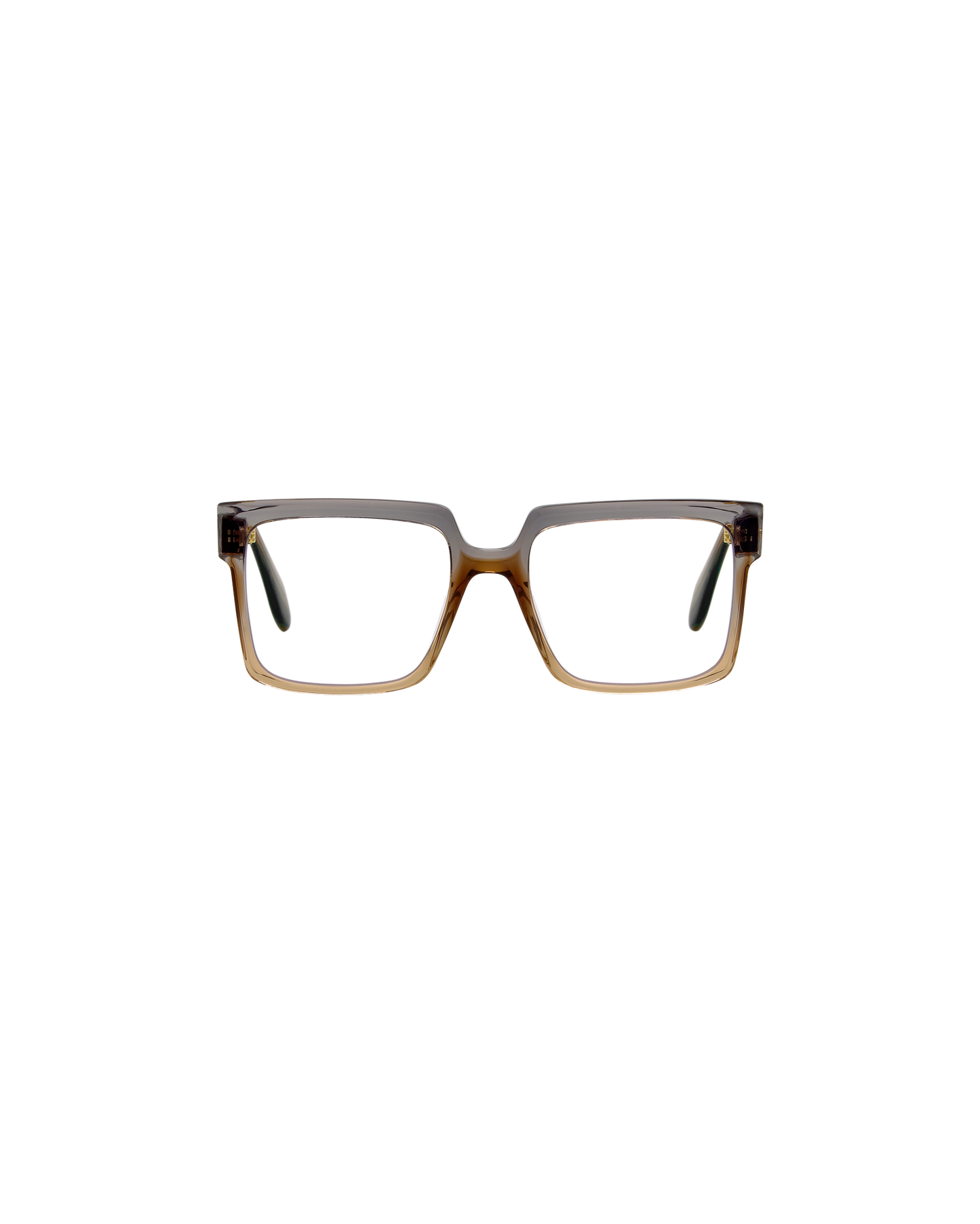 CLAIRE: Cuadrada Acetato Marrón optical glasses by GIGI STUDIOS 8347