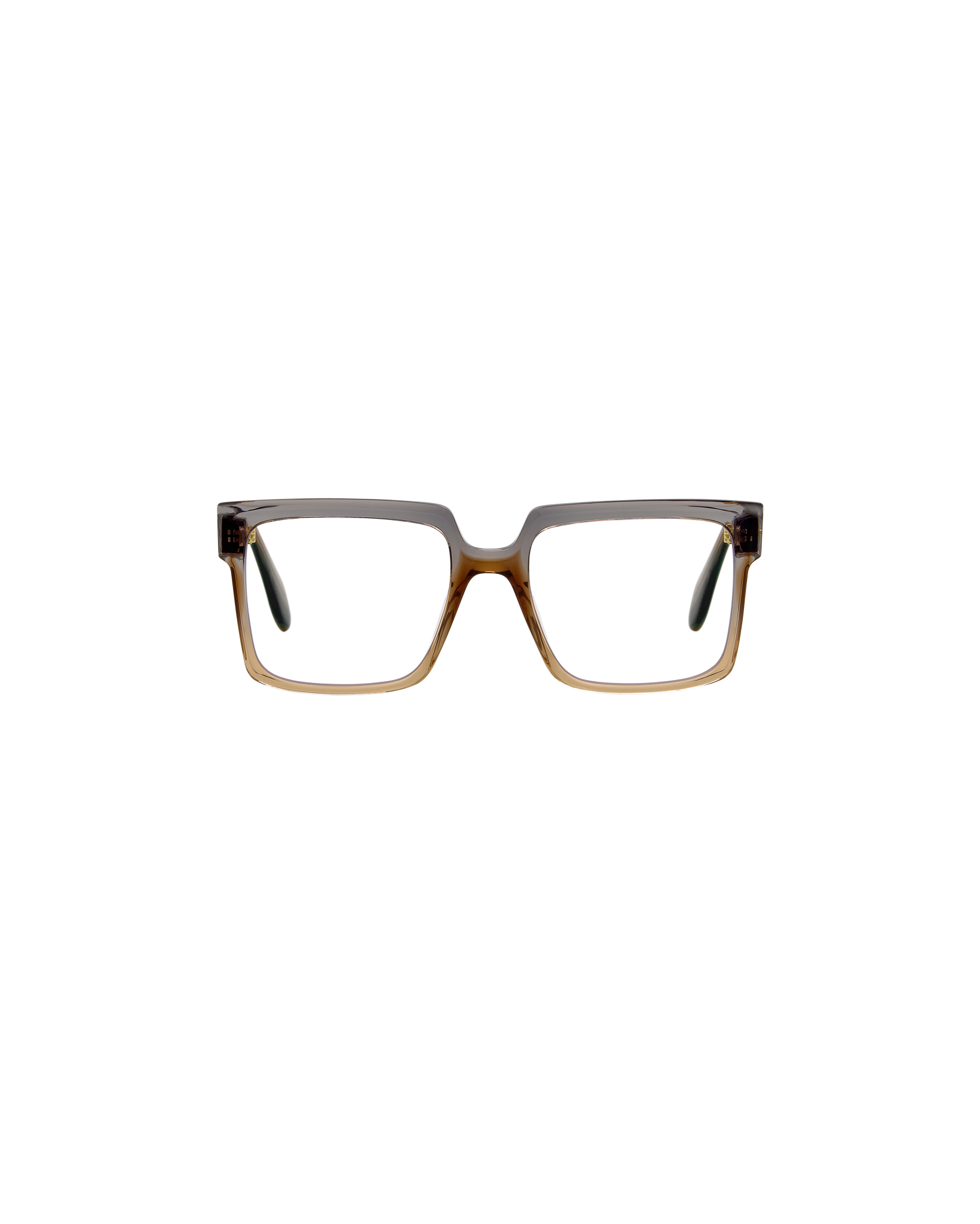 CLAIRE: Cuadrada Acetato Marrón optical glasses by GIGI STUDIOS 8347