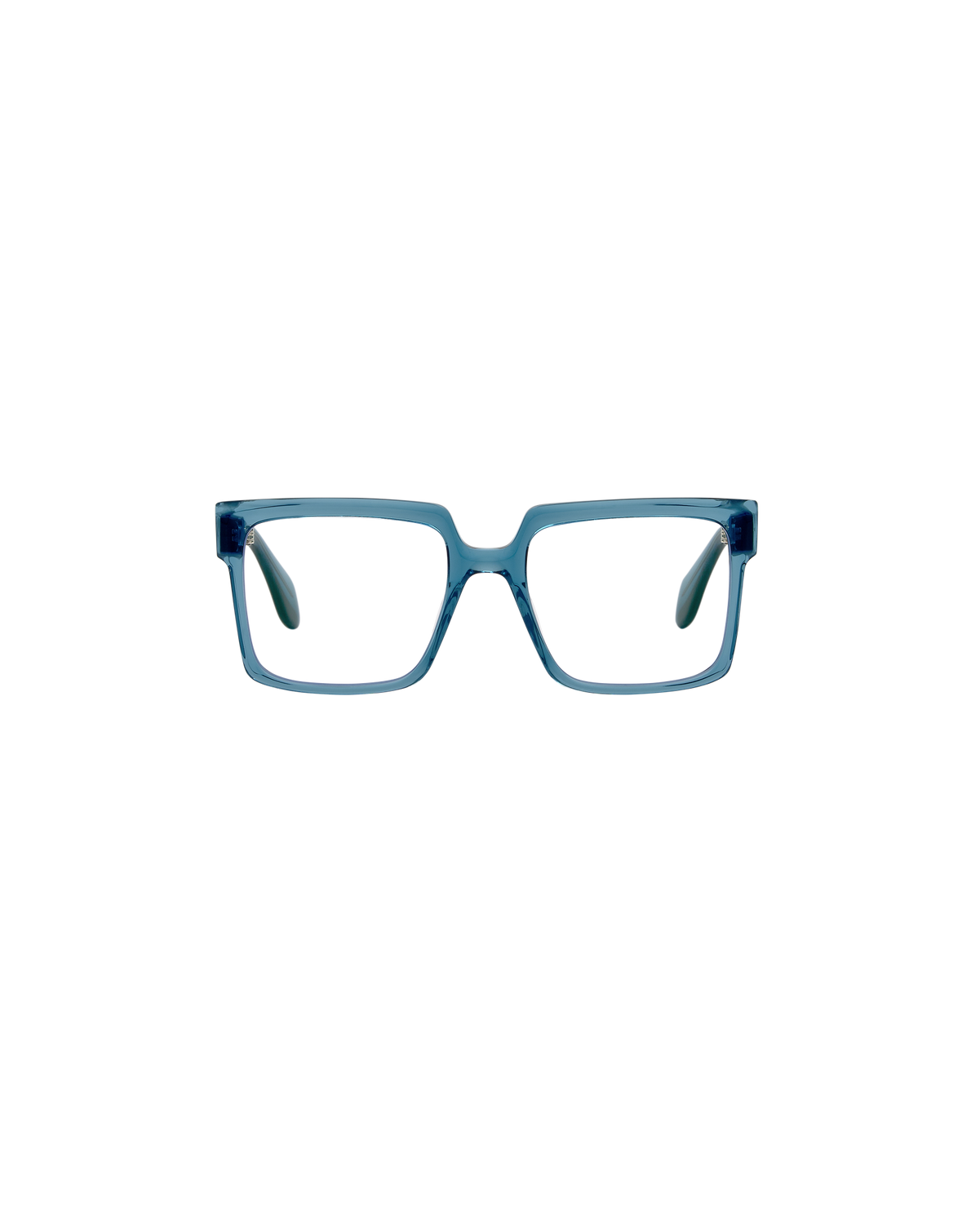 CLAIRE: Cuadrada Acetato Azul optical glasses by GIGI STUDIOS 8348