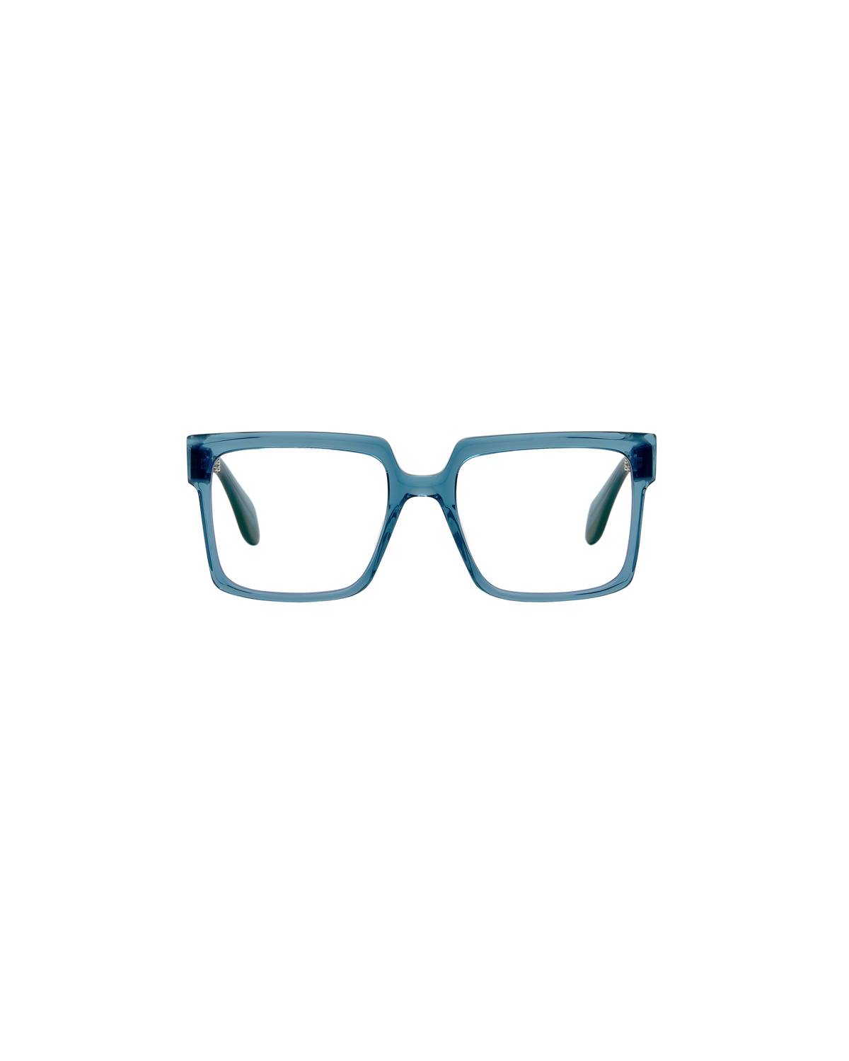 CLAIRE: Cuadrada Acetato Azul optical glasses by GIGI STUDIOS 8348