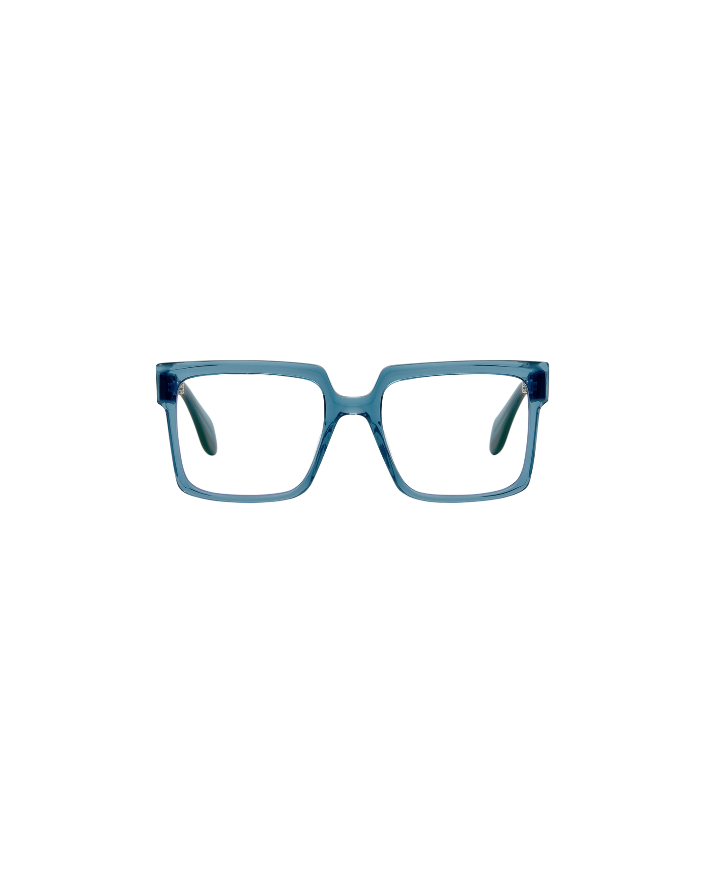CLAIRE: Cuadrada Acetato Azul optical glasses by GIGI STUDIOS 8348