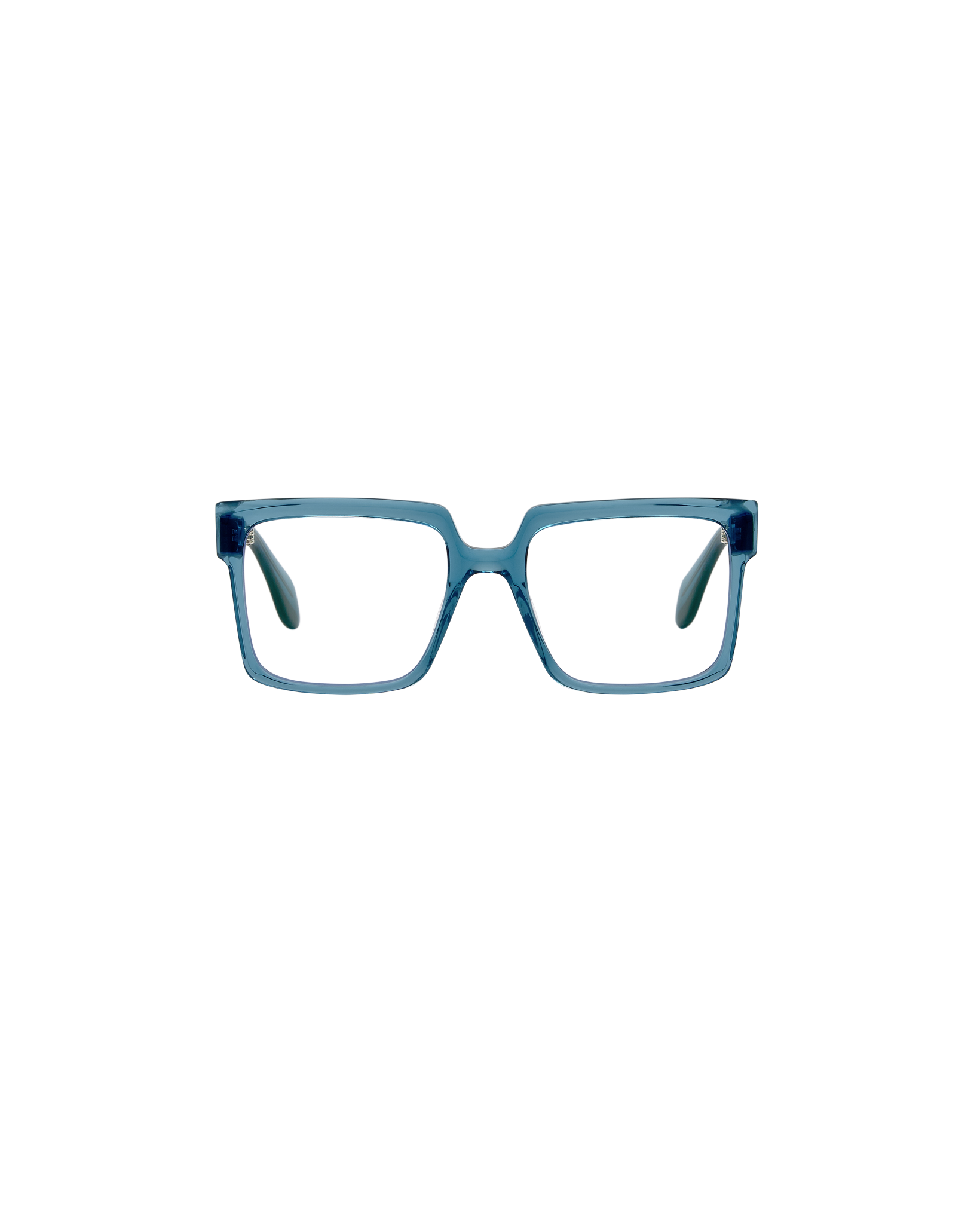 CLAIRE: Cuadrada Acetato Azul optical glasses by GIGI STUDIOS 8348