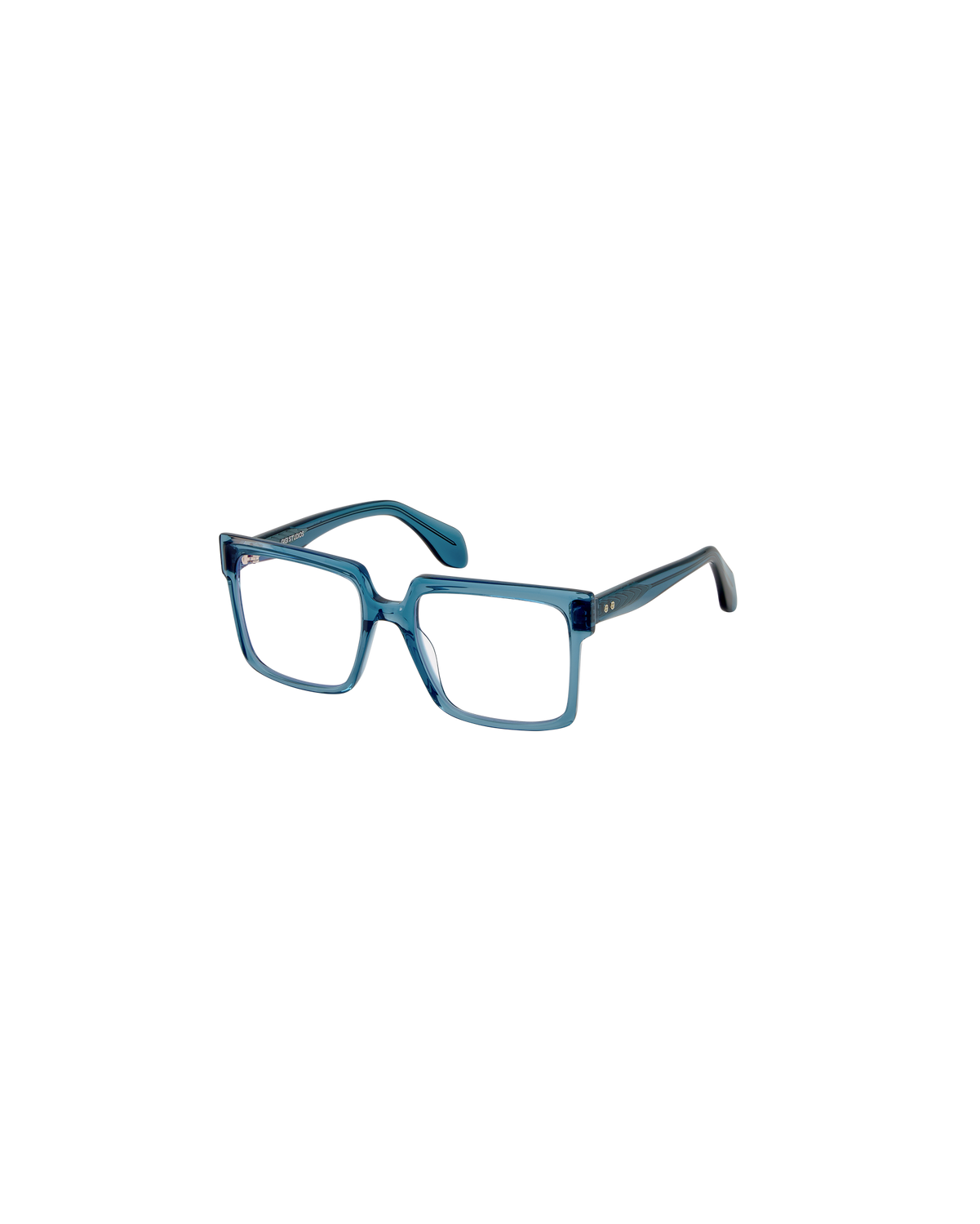 CLAIRE: Cuadrada Acetato Azul optical glasses by GIGI STUDIOS 8744