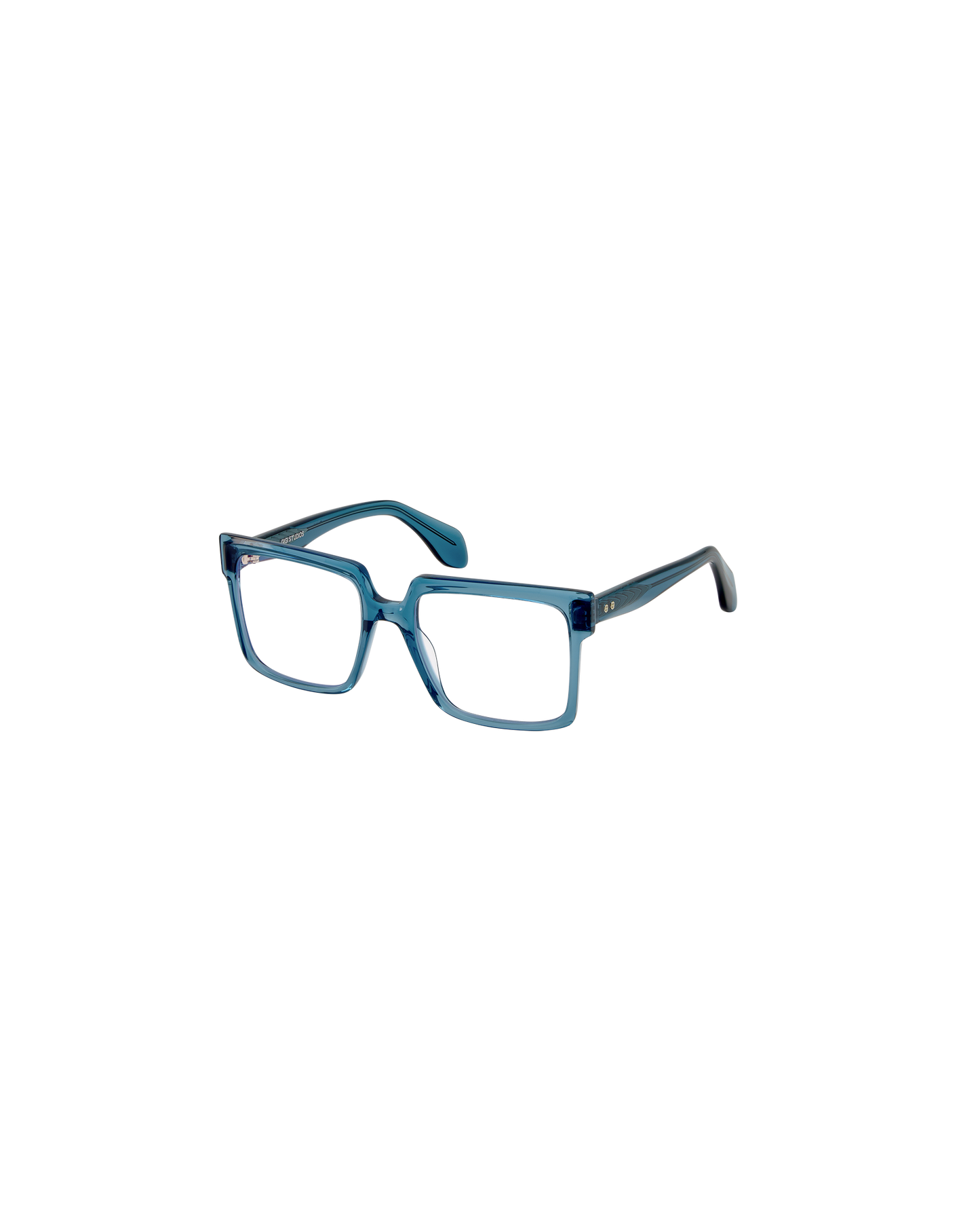 CLAIRE: Cuadrada Acetato Azul optical glasses by GIGI STUDIOS 8744