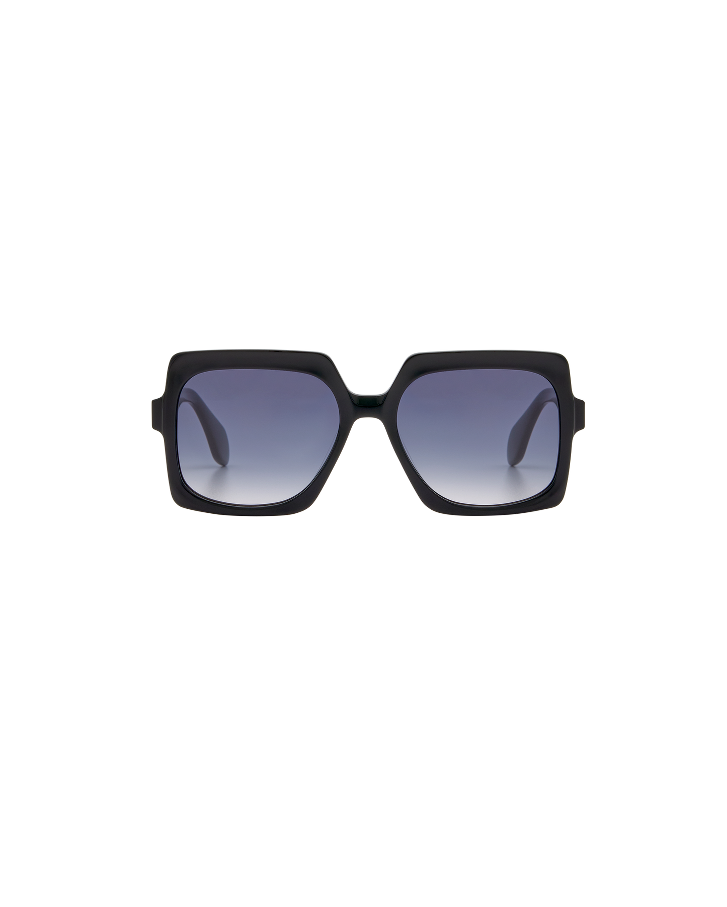 ELINA: Cuadrada Acetato Noir sunglasses by GIGI STUDIOS 8357