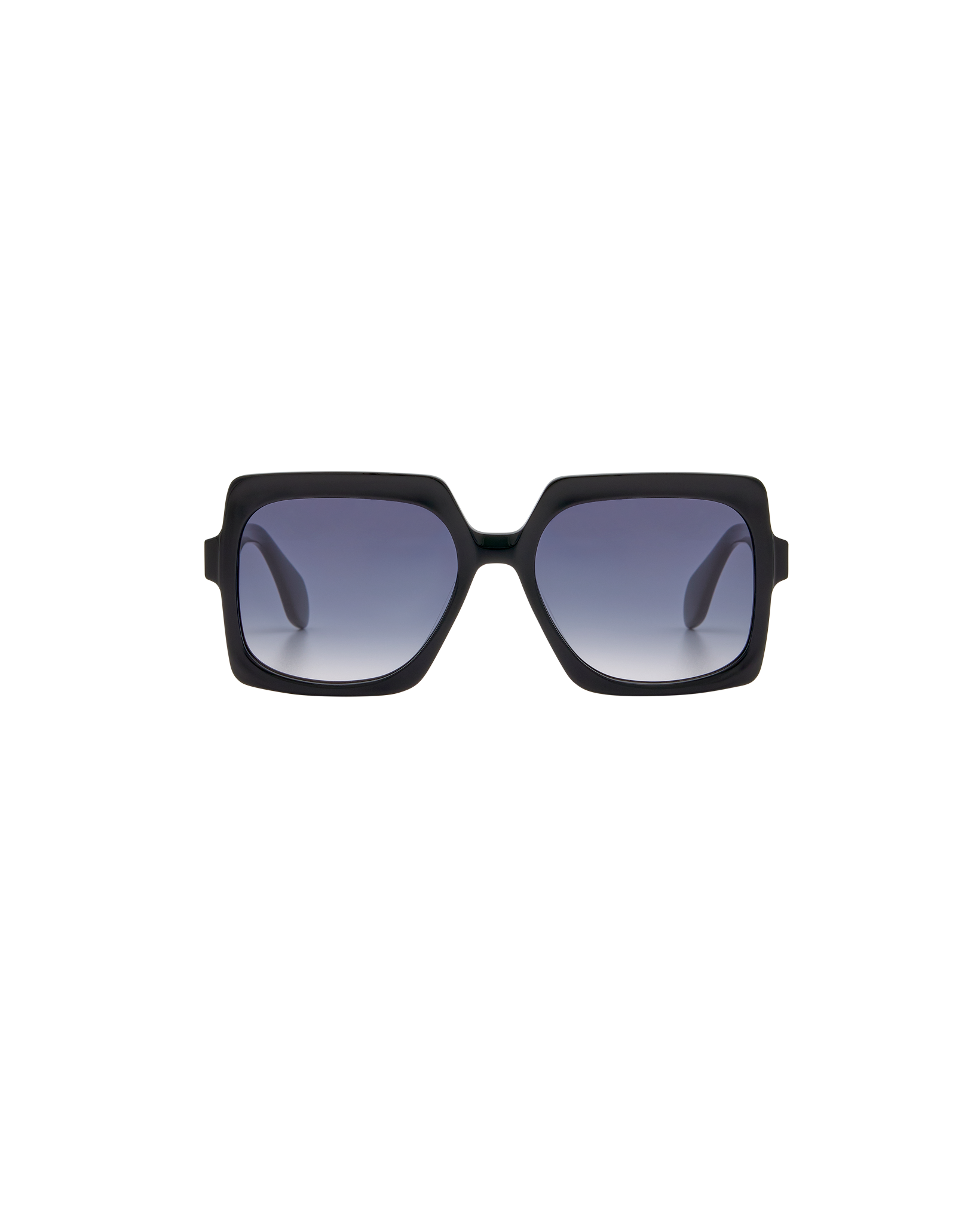 ELINA: Cuadrada Acetato Noir sunglasses by GIGI STUDIOS 8357