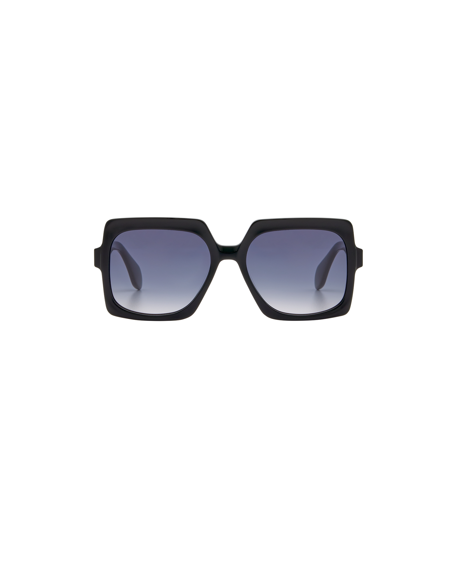 ELINA: Cuadrada Acetato Noir sunglasses by GIGI STUDIOS 8357