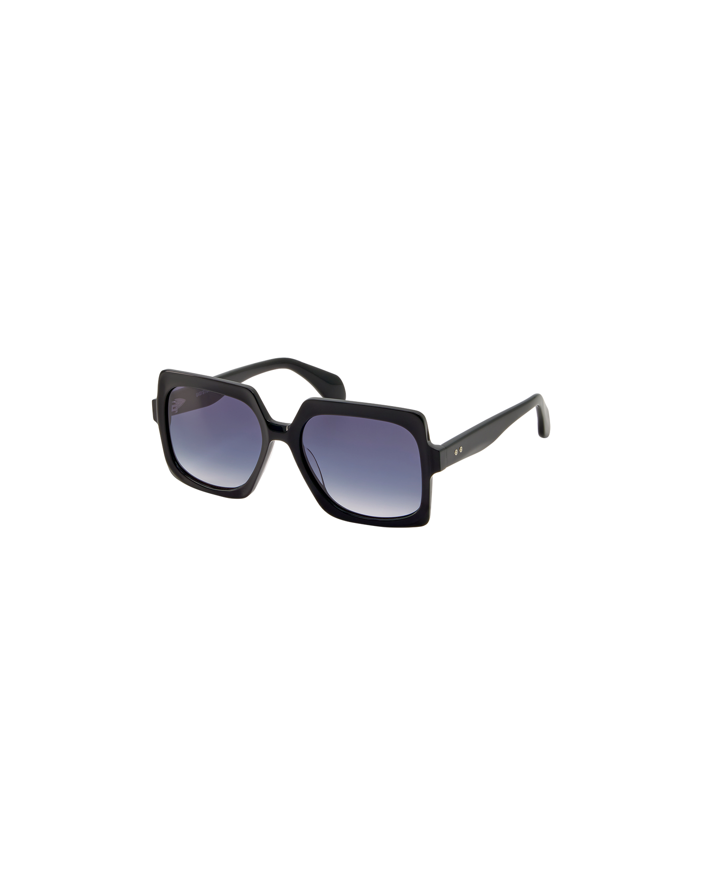 ELINA: Cuadrada Acetato Noir sunglasses by GIGI STUDIOS 8753