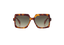 ELINA: Cuadrada Acetato Havana sunglasses by GIGI STUDIOS 8358