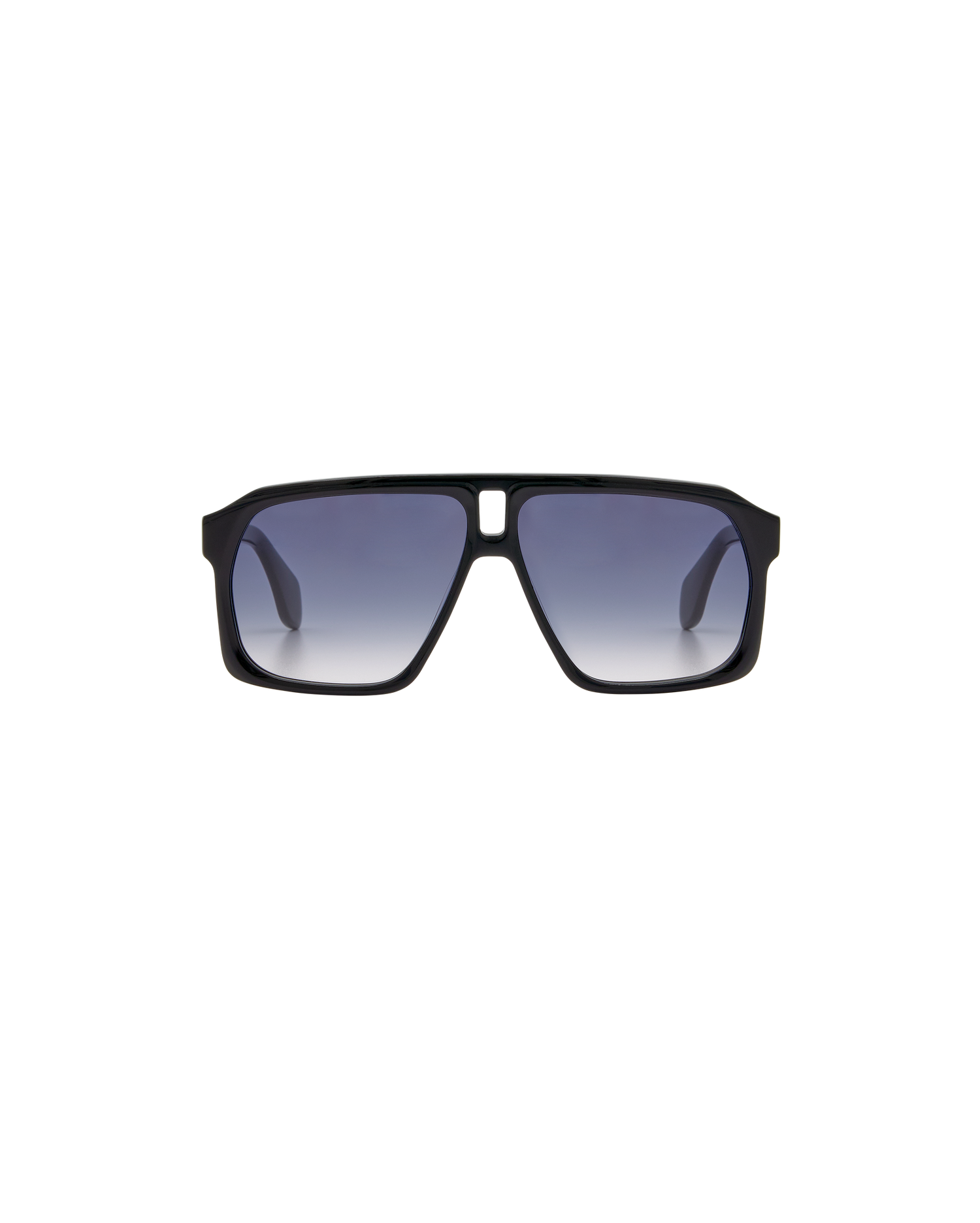 LYANNA: Aviador Acetato Noir sunglasses by GIGI STUDIOS 8361