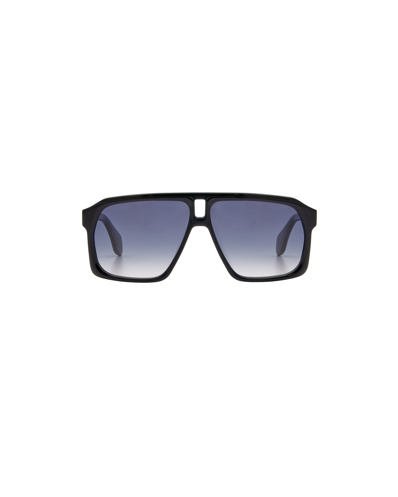 LYANNA: Aviador Acetato Noir sunglasses by GIGI STUDIOS 8361