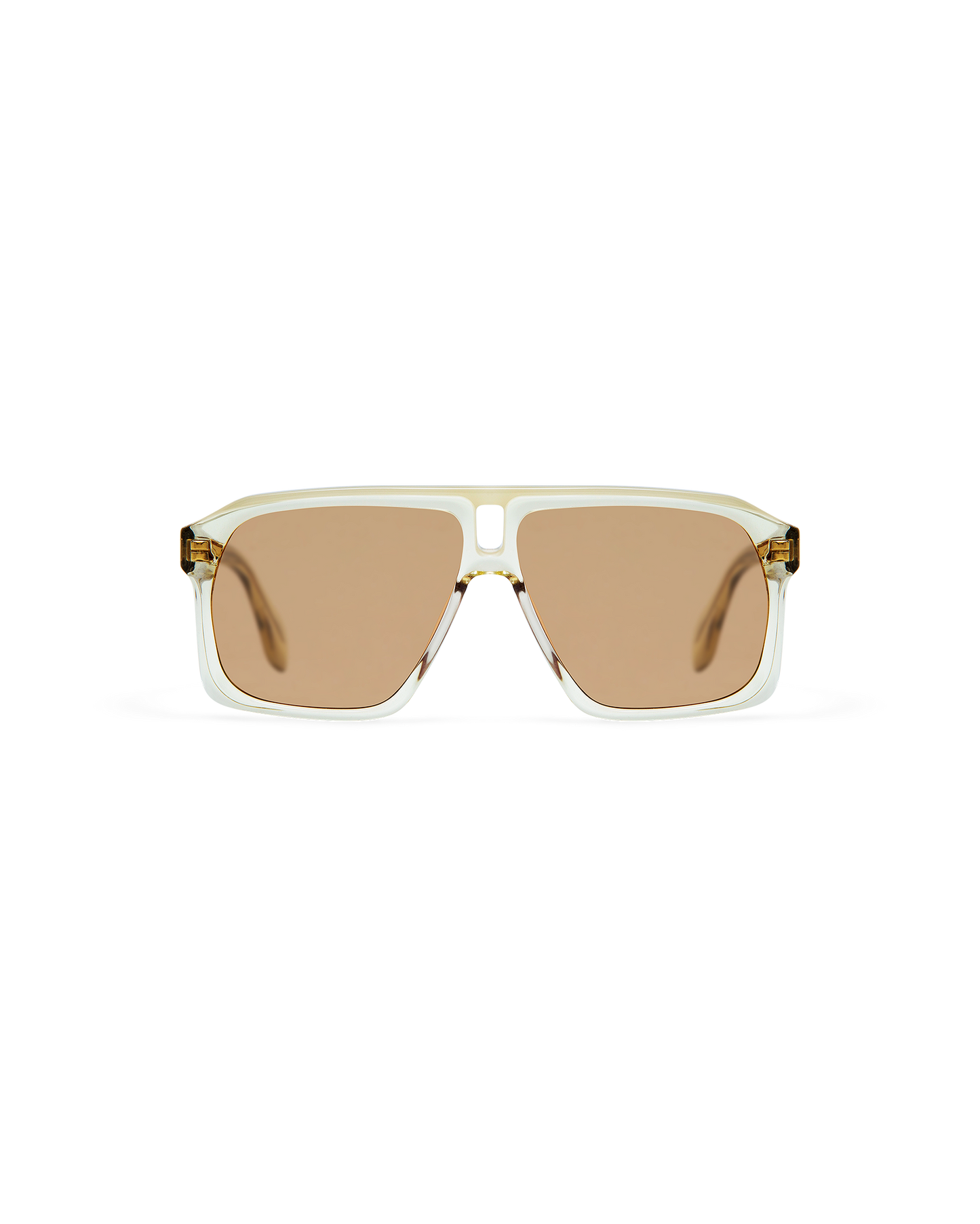 LYANNA: Aviador Acetato Transparente sunglasses by GIGI STUDIOS 9757