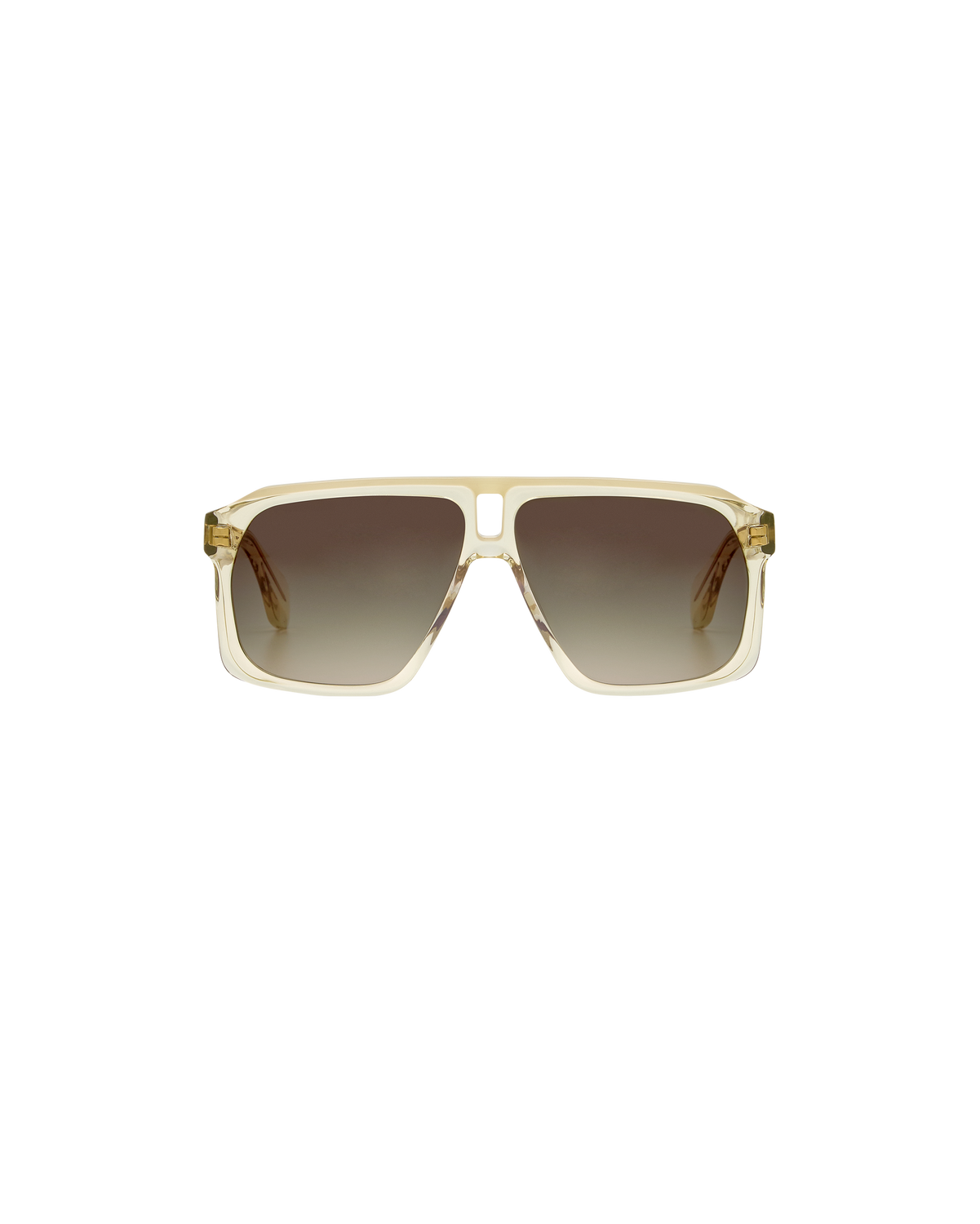 LYANNA: Aviador Acetato Transparente sunglasses by GIGI STUDIOS 8364