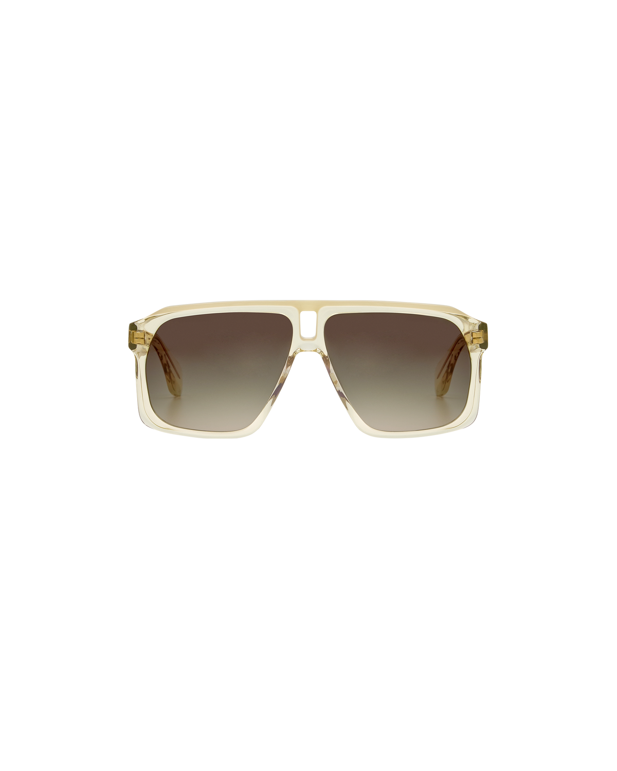 LYANNA: Aviador Acetato Transparente sunglasses by GIGI STUDIOS 8364