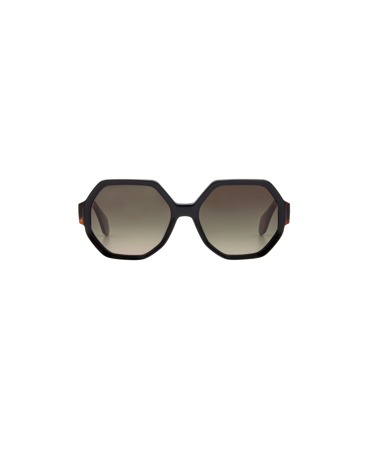 MAVIE: Geométricas Acetato Noir sunglasses by GIGI STUDIOS 8365