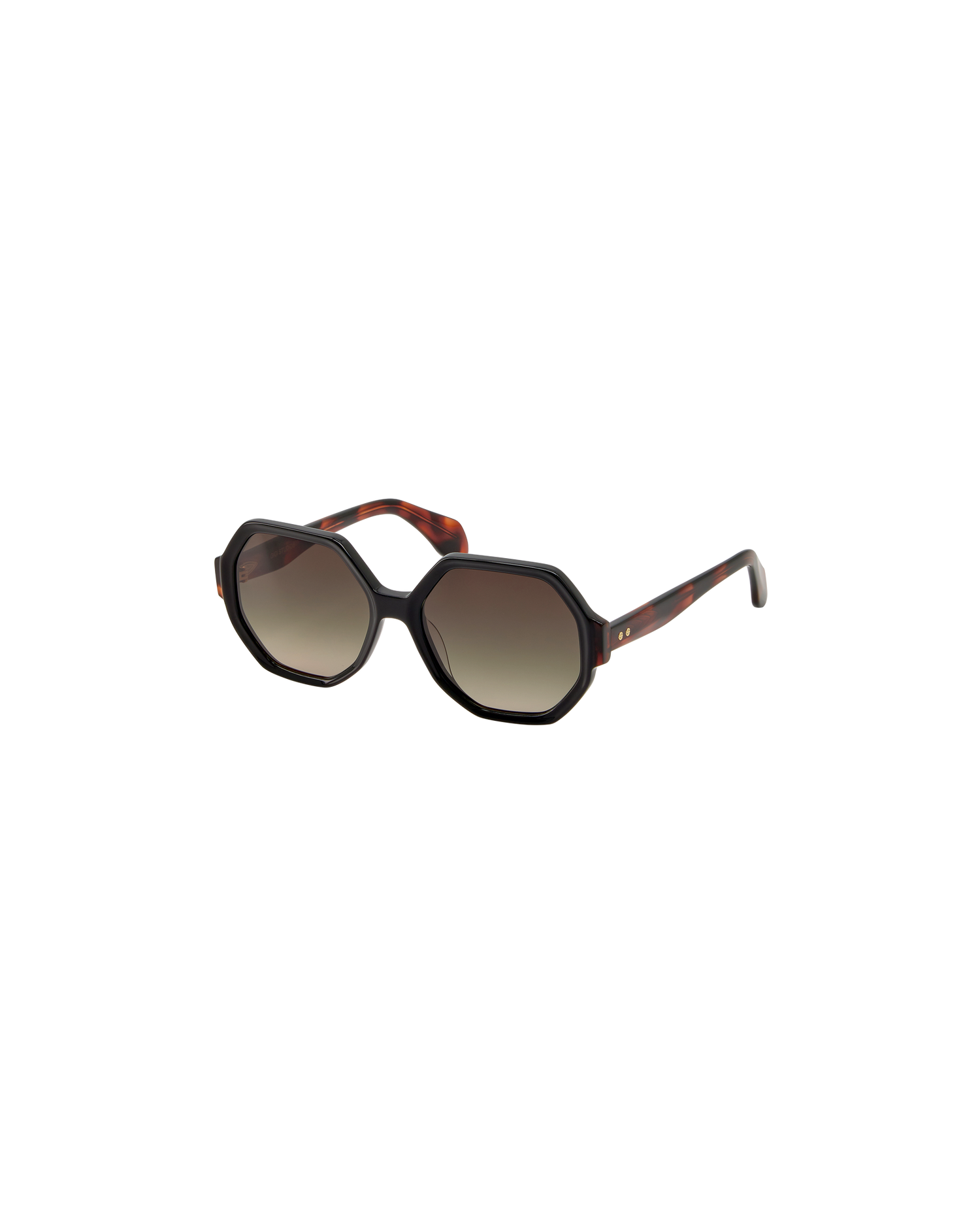 MAVIE: Geométricas Acetato Noir sunglasses by GIGI STUDIOS 8761