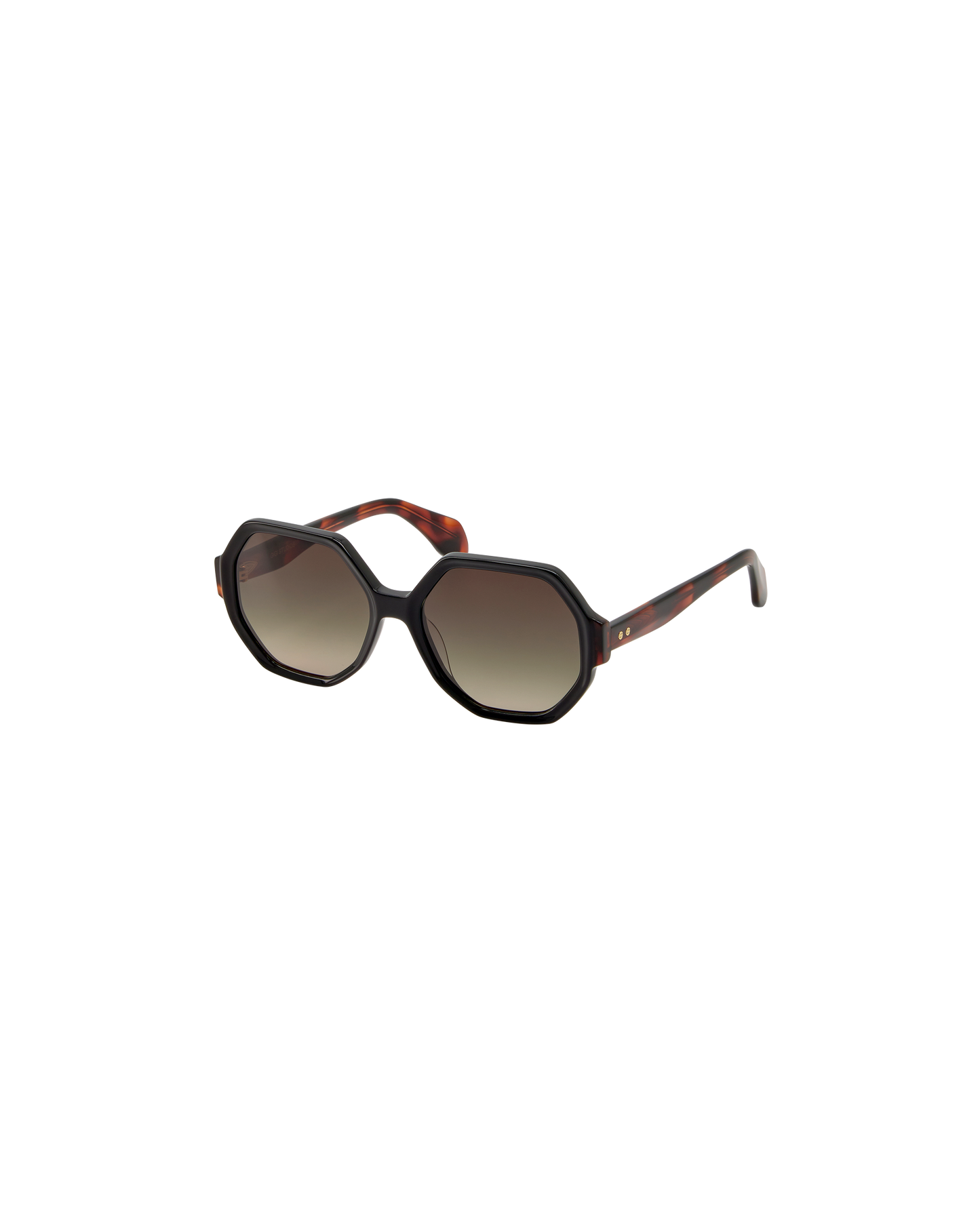 MAVIE: Geométricas Acetato Noir sunglasses by GIGI STUDIOS 8761