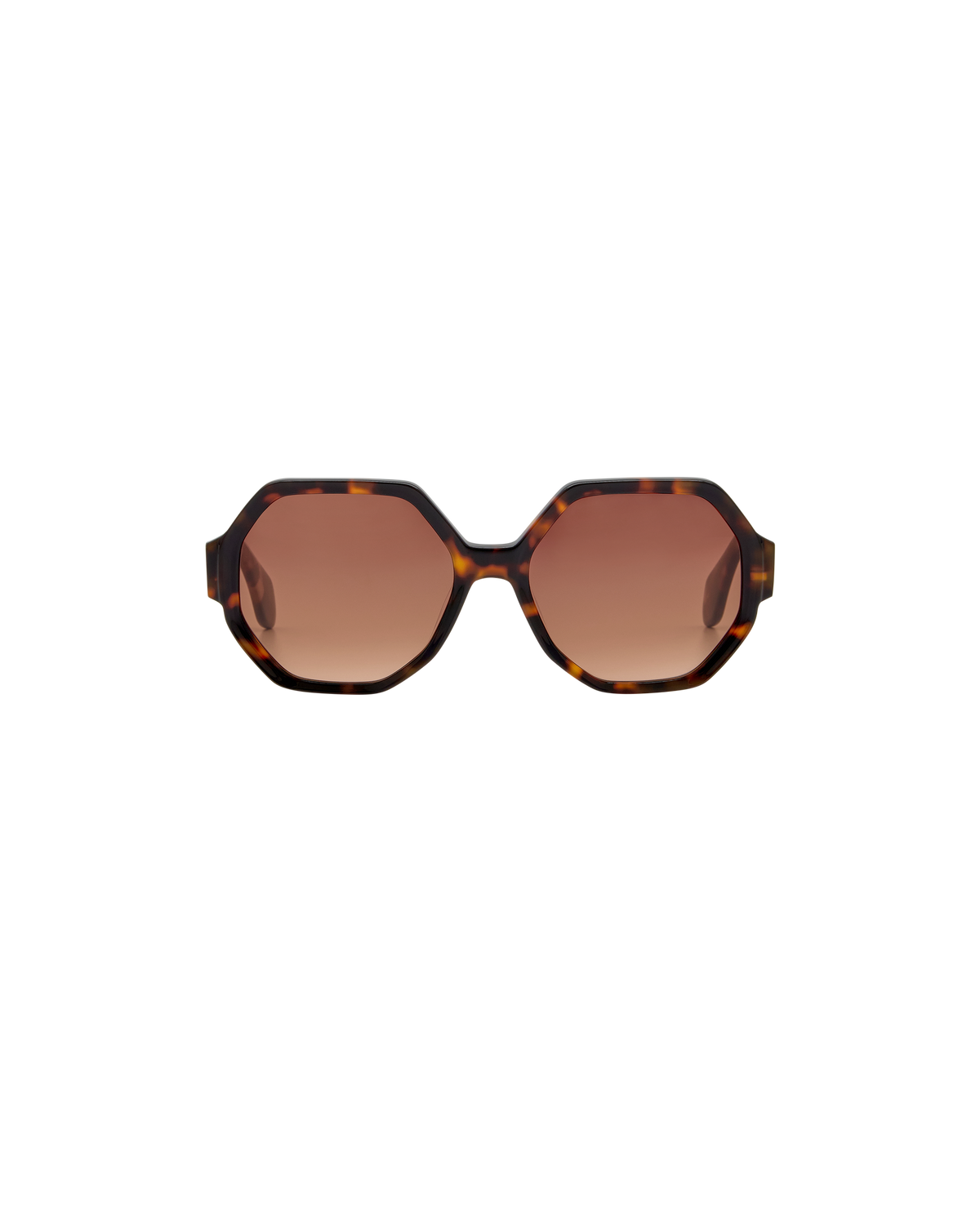 MAVIE: Geométricas Acetato Havana sunglasses by GIGI STUDIOS 8366