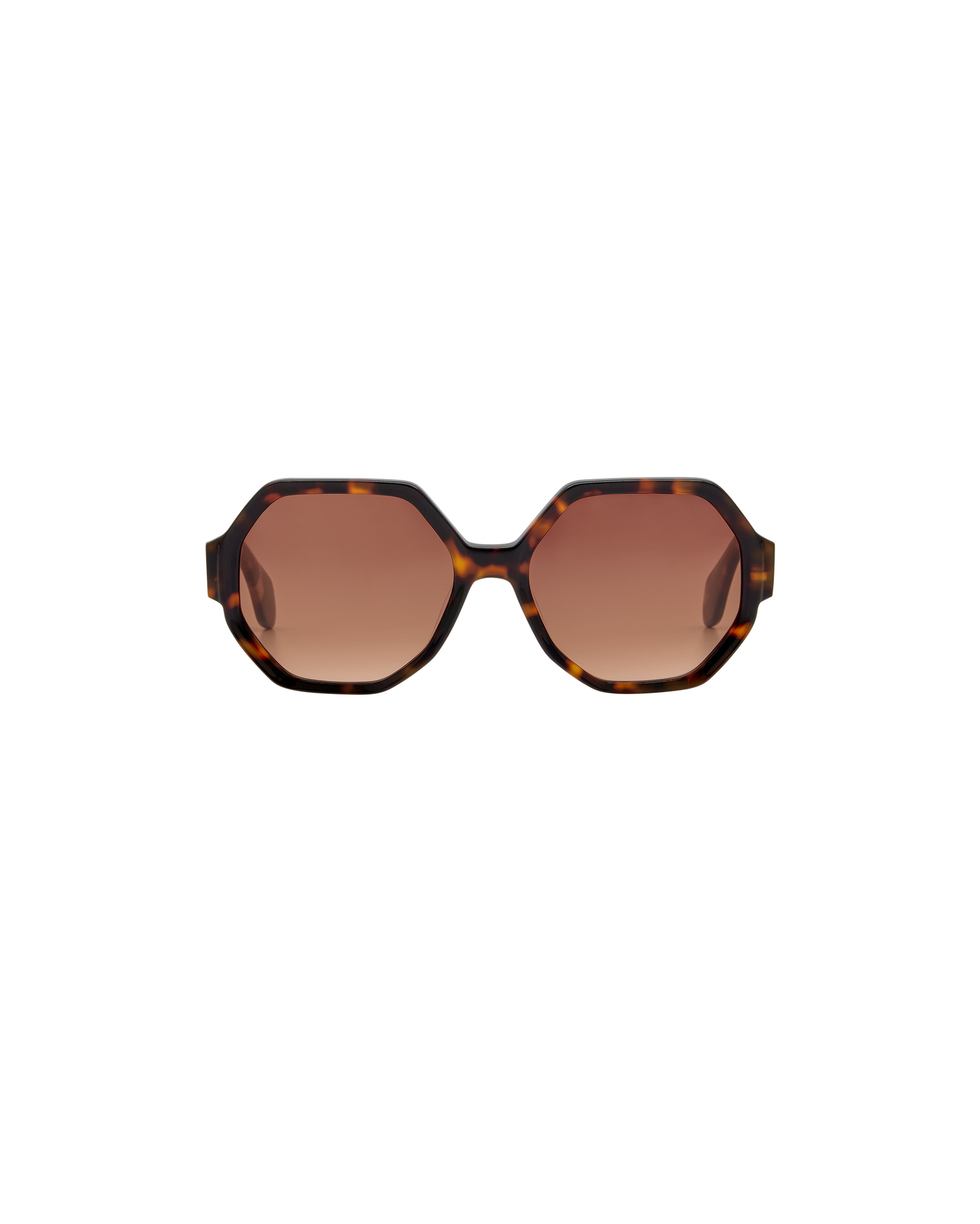 MAVIE: Geométricas Acetato Havana sunglasses by GIGI STUDIOS 8366