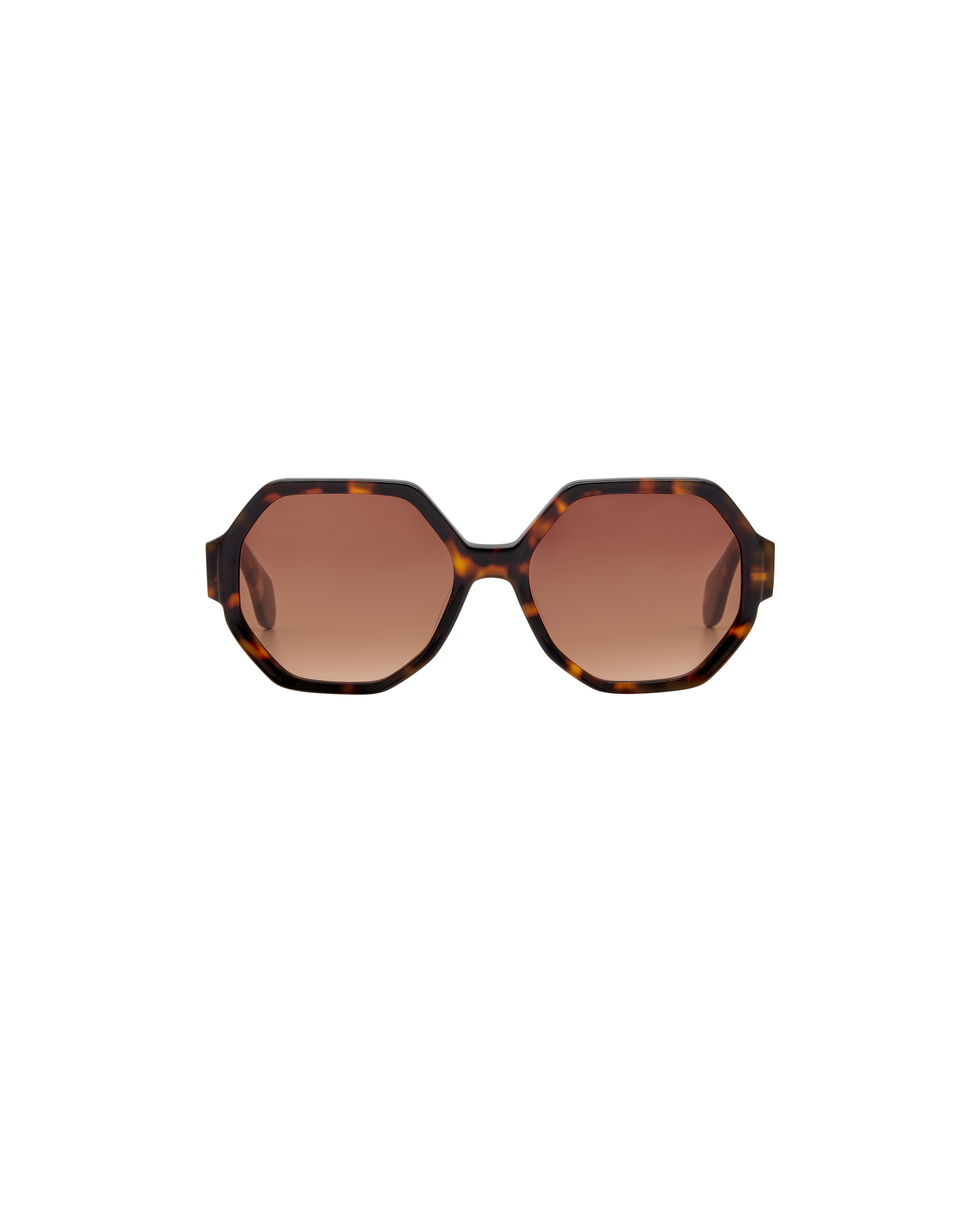 MAVIE: Geométricas Acetato Havana sunglasses by GIGI STUDIOS 8366