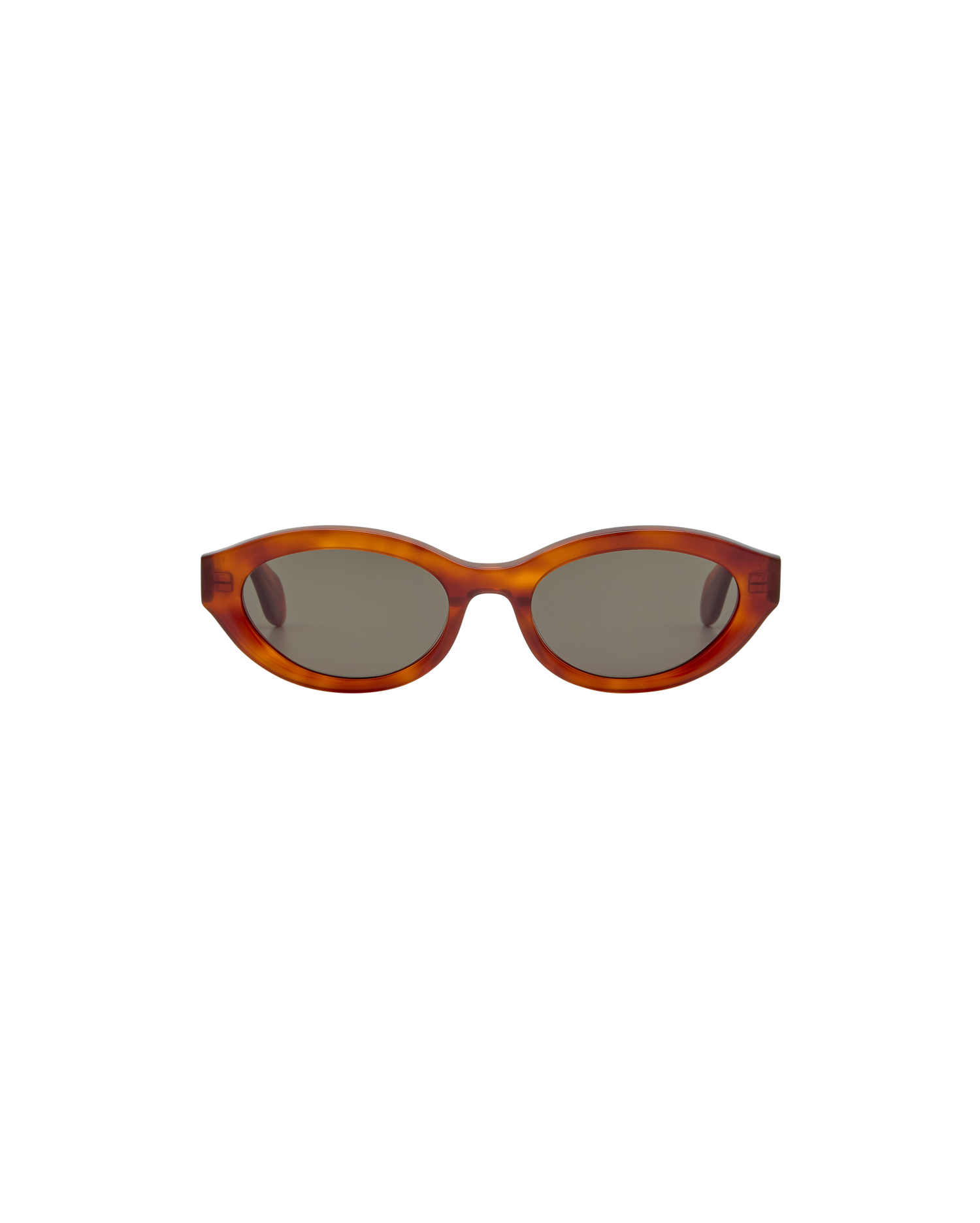 MILA: Tiny Acetato Havana sunglasses by GIGI STUDIOS 8370