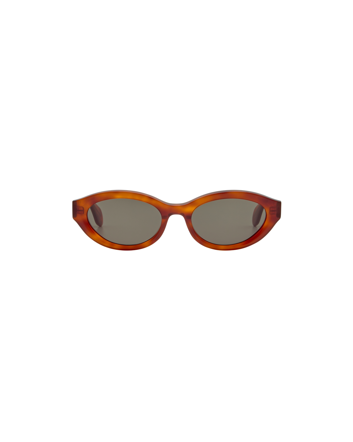 MILA: Tiny Acetato Havana sunglasses by GIGI STUDIOS 8370