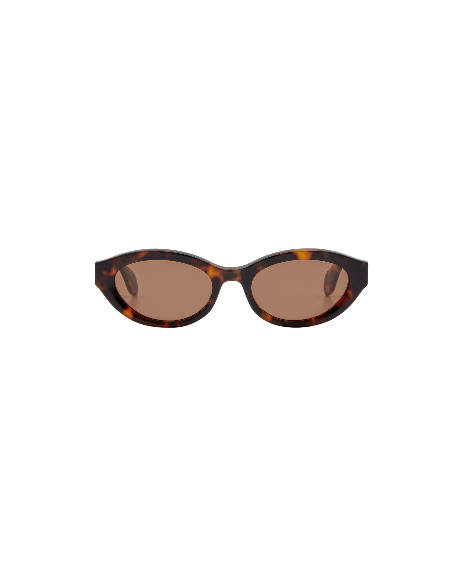 MILA: Tiny Acetato Havana sunglasses by GIGI STUDIOS 8371