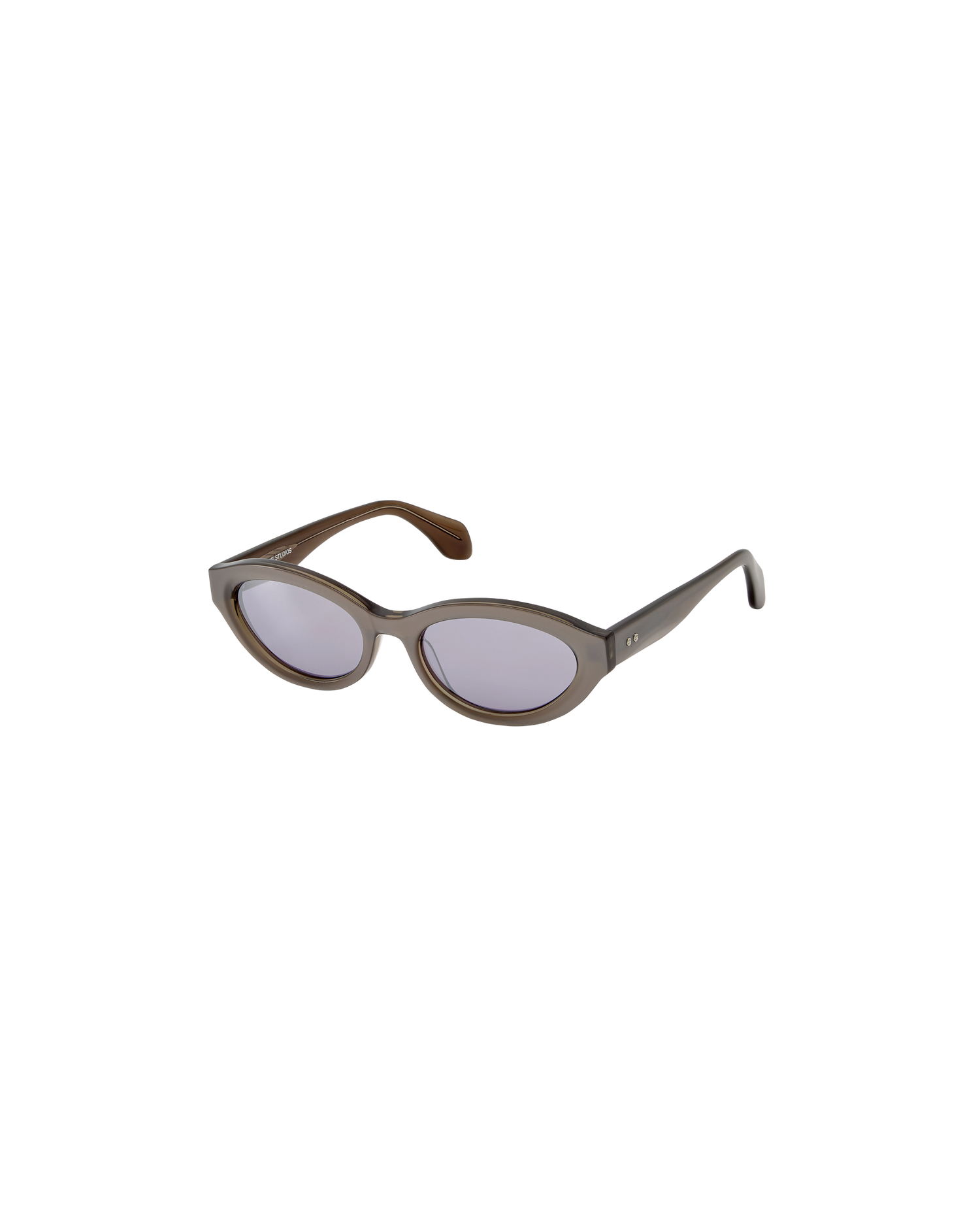 MILA: Tiny Acetato Grigio sunglasses by GIGI STUDIOS 8768