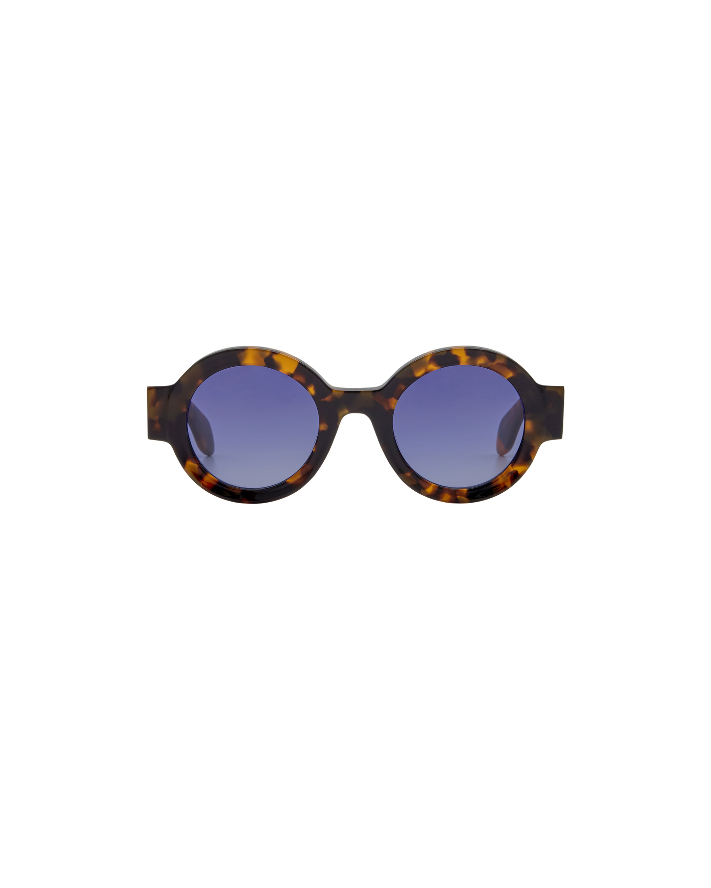 MIREA: Redondas Acetato Havana sunglasses by GIGI STUDIOS 8374